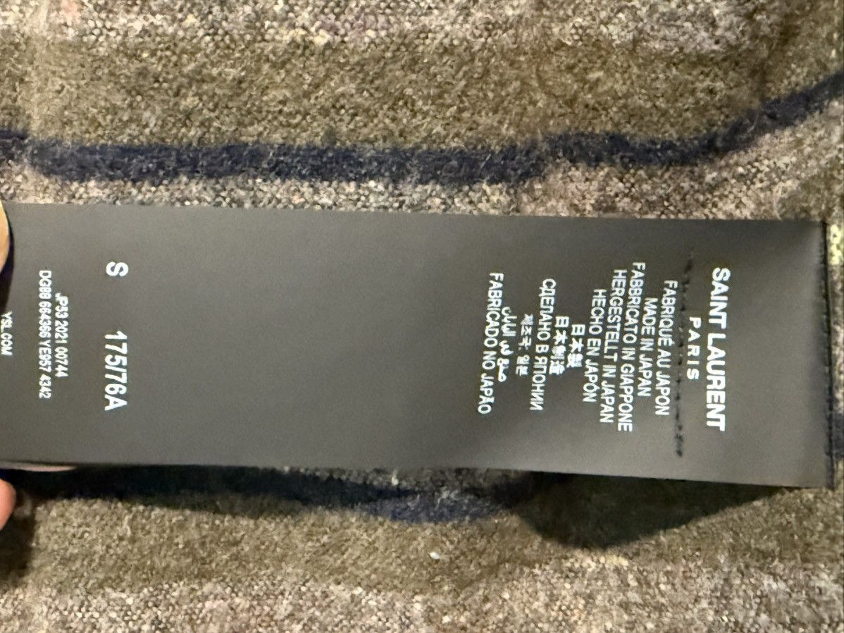 Saint Laurent Paris Saint Laurent made in japan distressed denim jacket Size US S / EU 44-46 / 1 - 6 Thumbnail