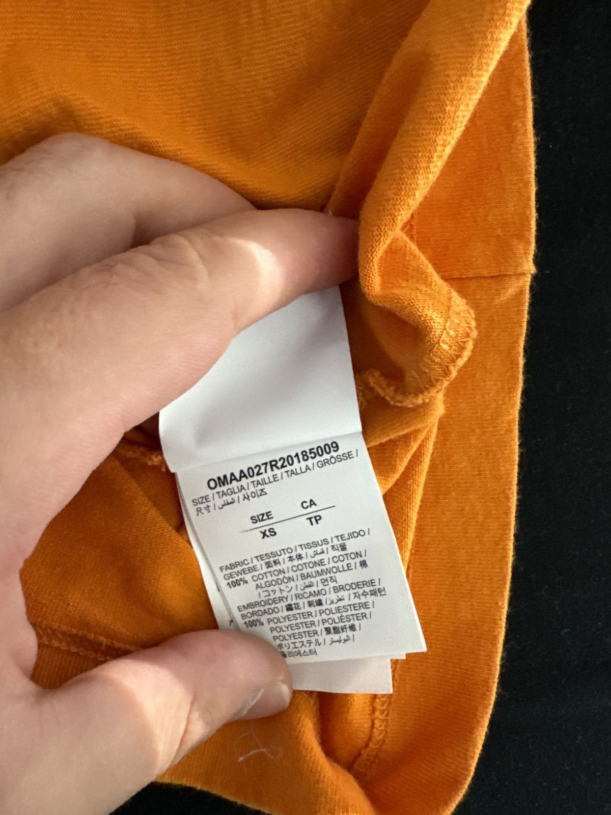 Off-White × Virgil Abloh Off-White "Golden Ratio" tee virgil abloh Size US XS / EU 42 / 0 - 3 Thumbnail