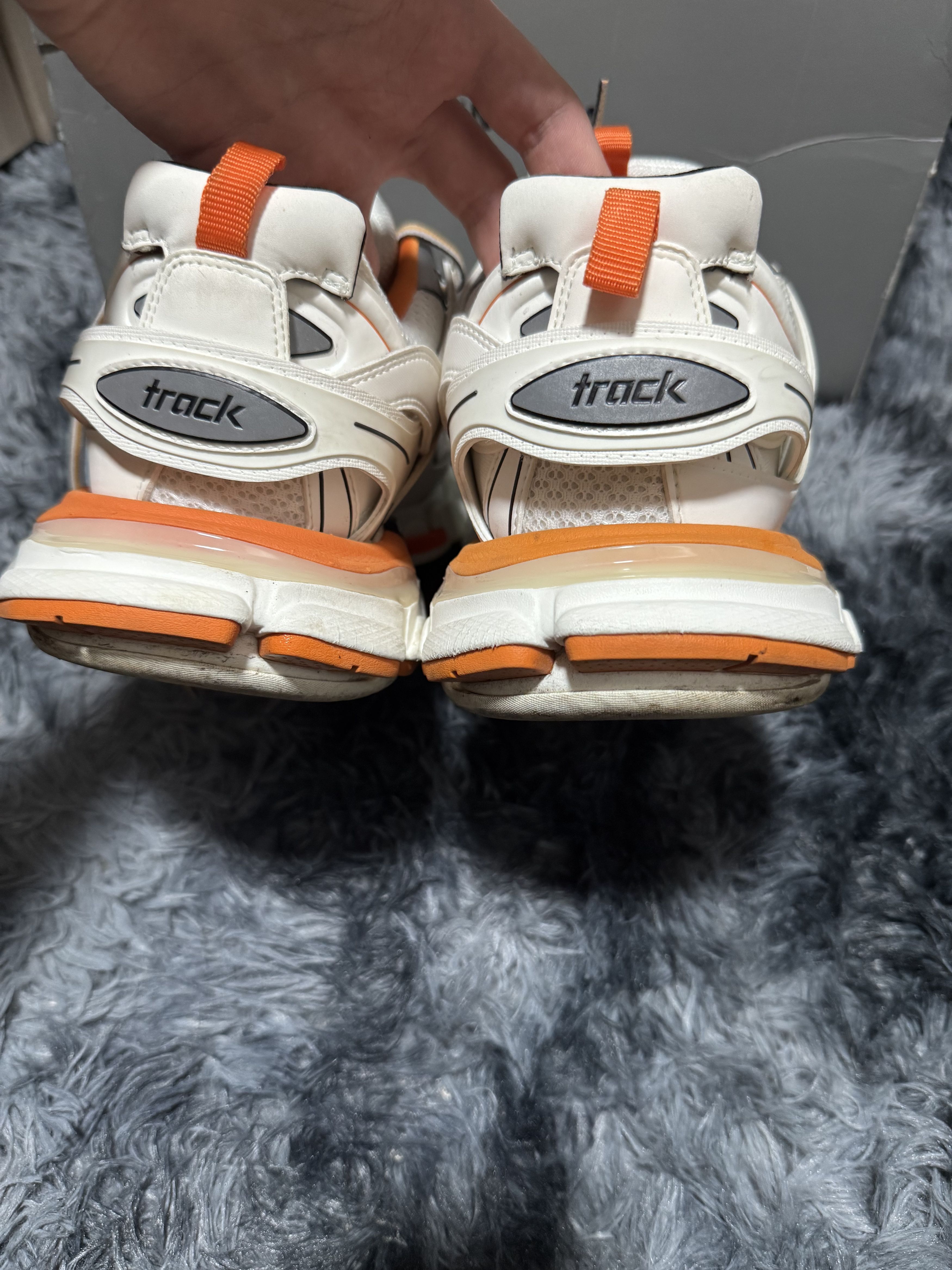 Balenciaga Balenciaga Track Sneaker 'White Orange' Size US 11 / EU 44 - 4 Thumbnail