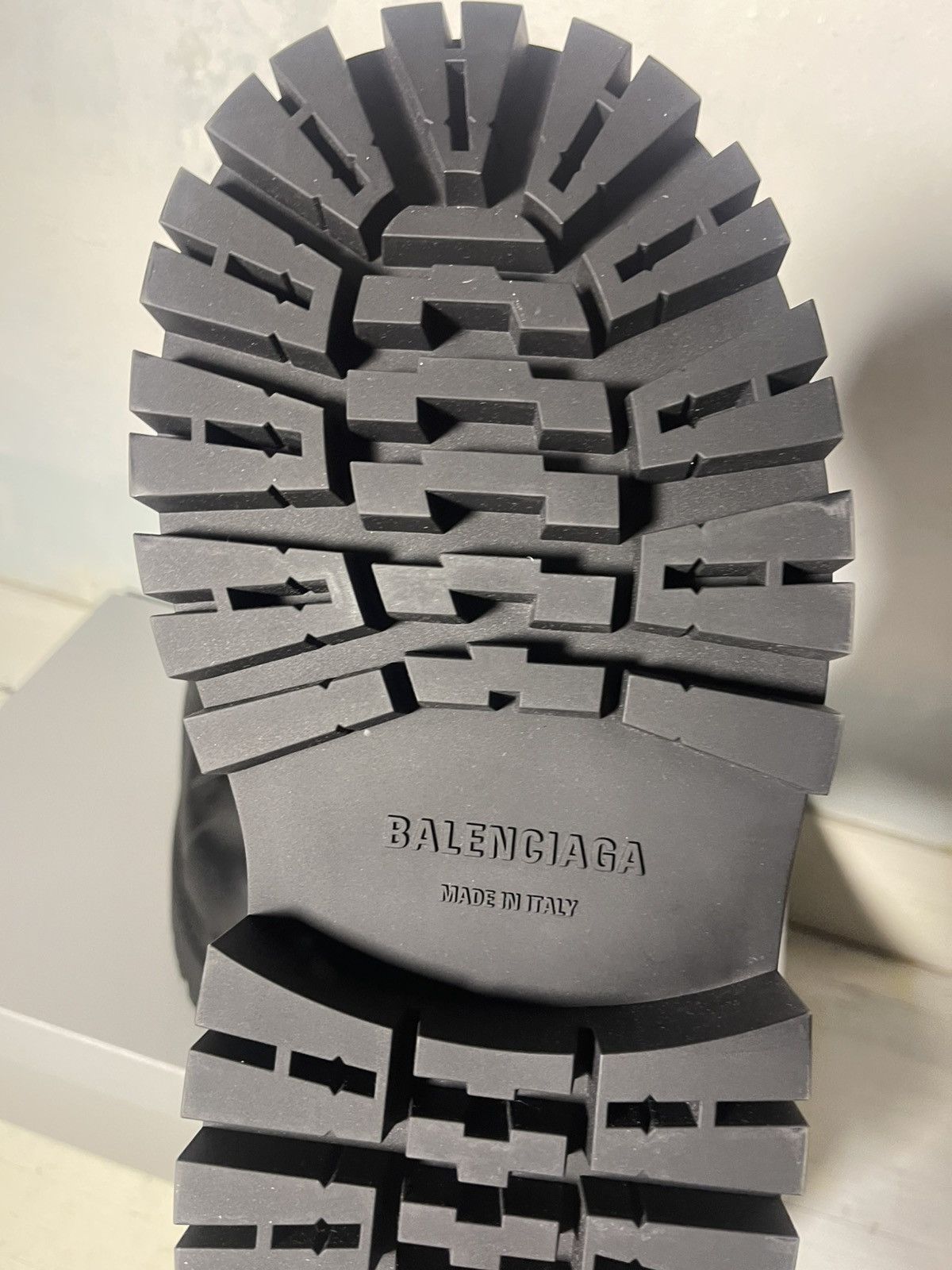 Balenciaga Balenciaga Giant Leather Boots Size US 10.5 / EU 43-44 - 6 Thumbnail