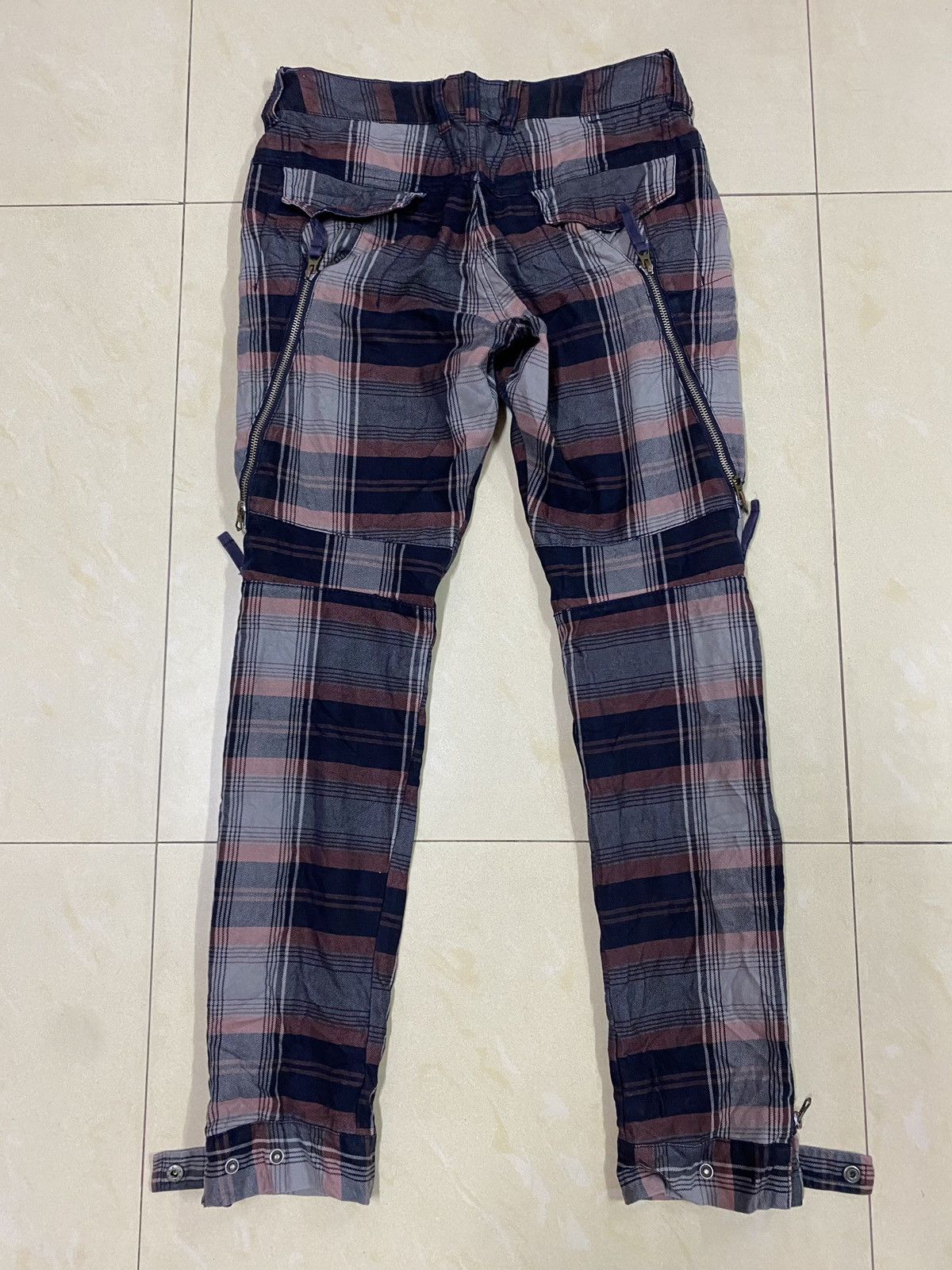 Marithe + Francois Girbaud Bondage🔥Marithe Francois Girbaud Plaid Pants Size US 30 / EU 46 - 2 Thumbnail