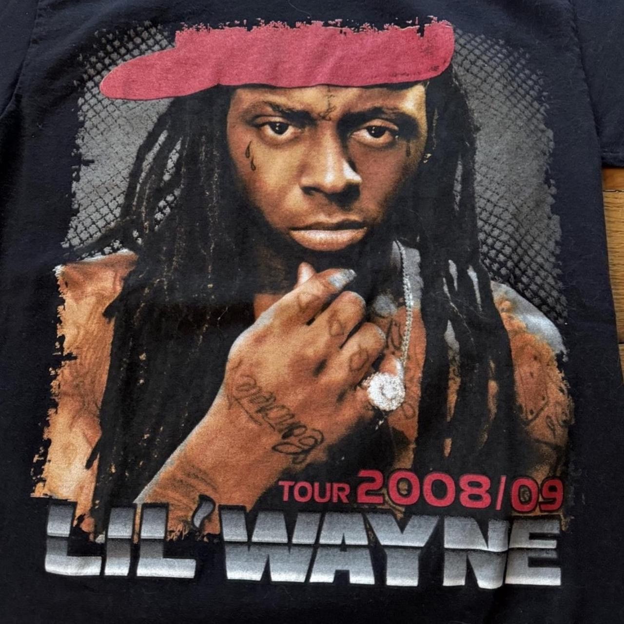 Other Vintage 2008 Lil Wayne 2008/2009 Tour Tee Size US S / EU 44-46 / 1 - 2 Thumbnail