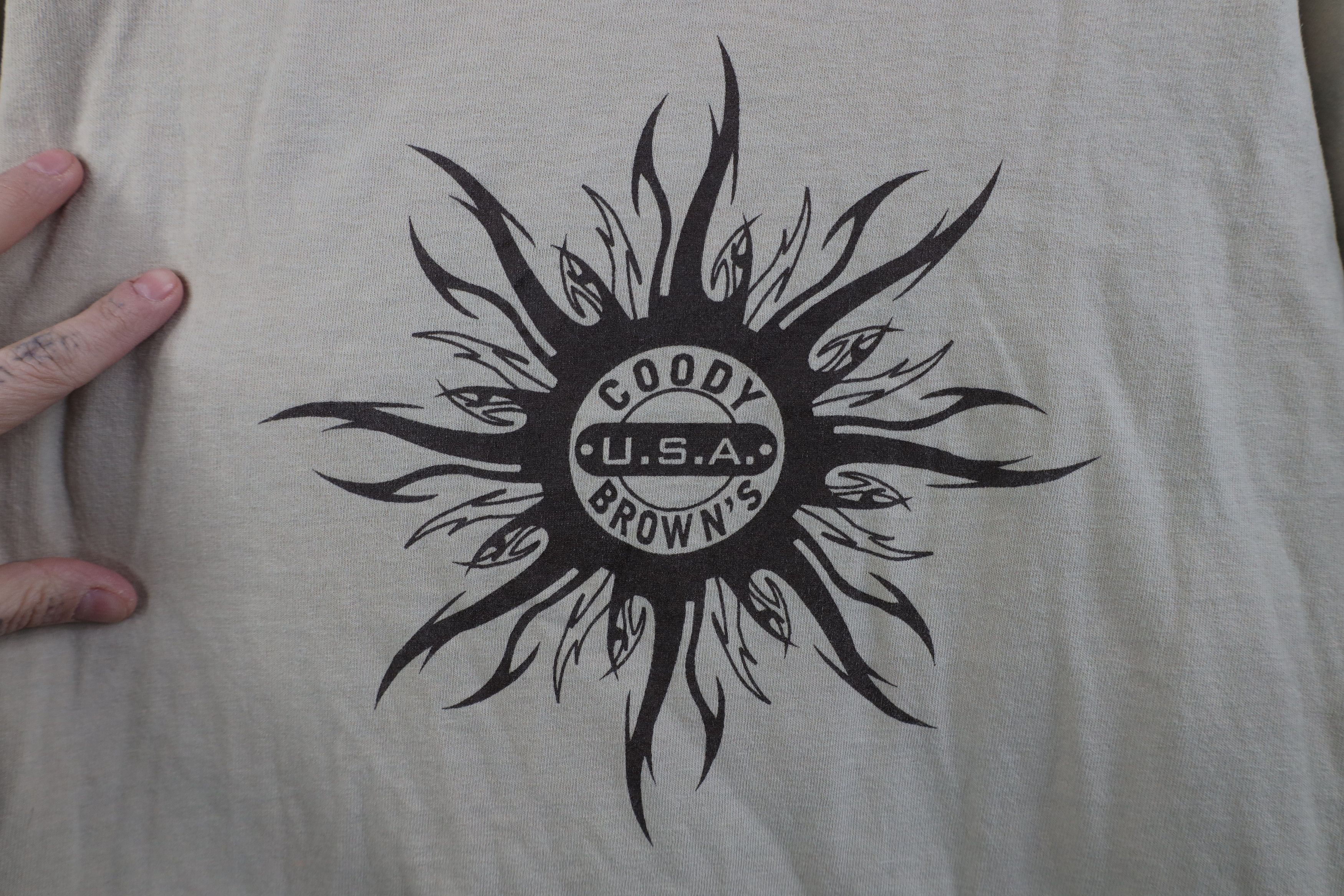 Vintage Vintage 90s Y2K Sun Coody Brown's Restaurant Indiana T-Shirt Size US L / EU 52-54 / 3 - 4 Thumbnail