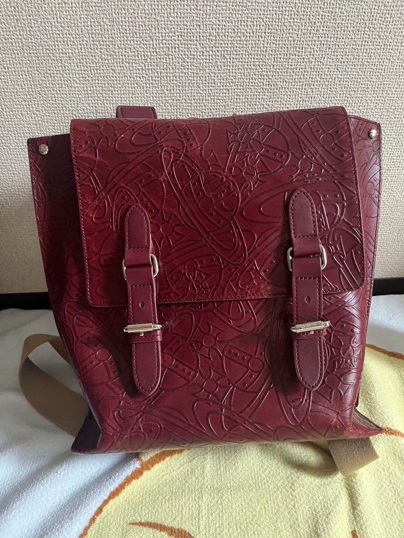 Vivienne Westwood Vivienne Westwood Embossed Backpack - dmc Size ONE SIZE - 1 Thumbnail