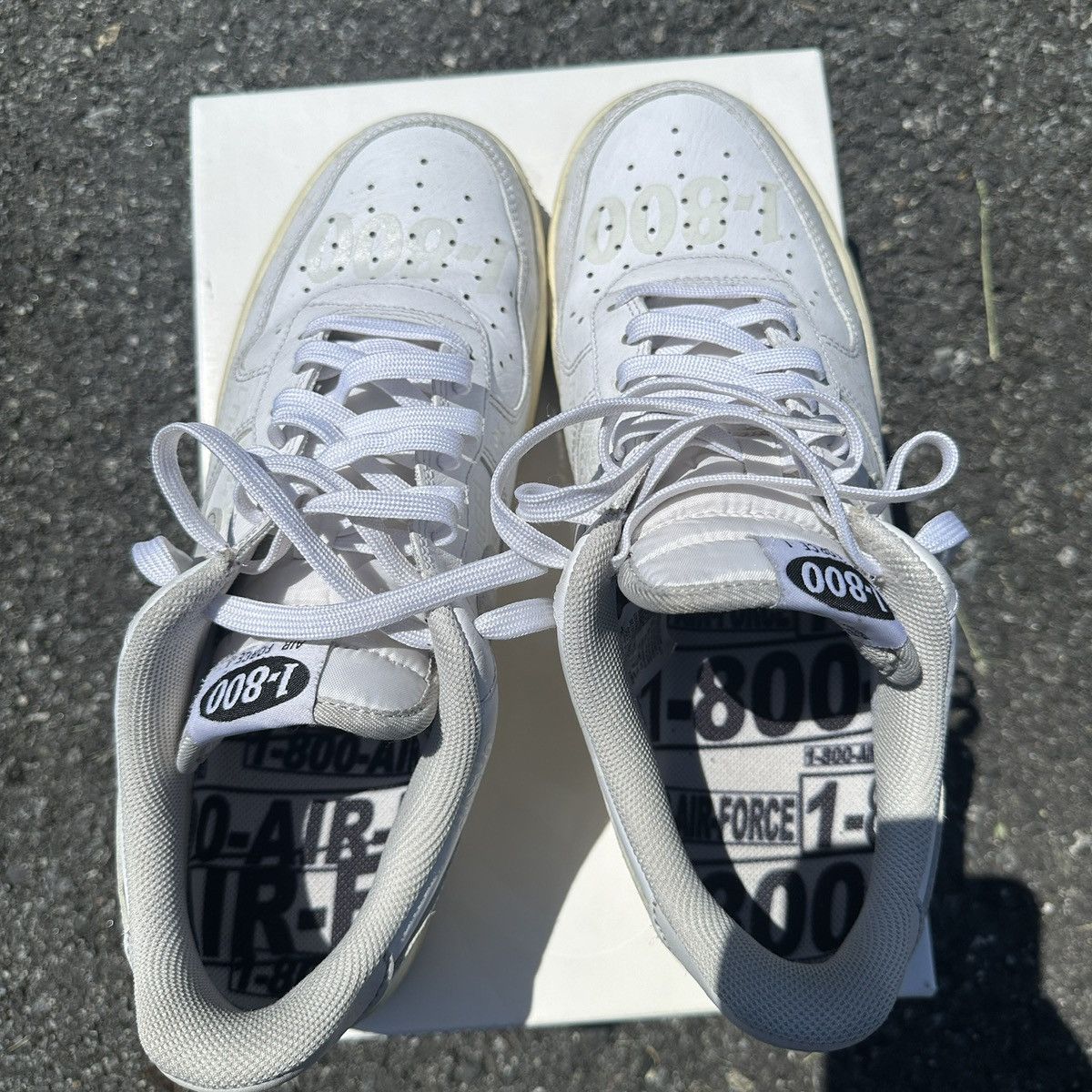 Nike Nike Air Force one “1-800 Air Force one” Size 10 Size US 10 / EU 43 - 4 Thumbnail