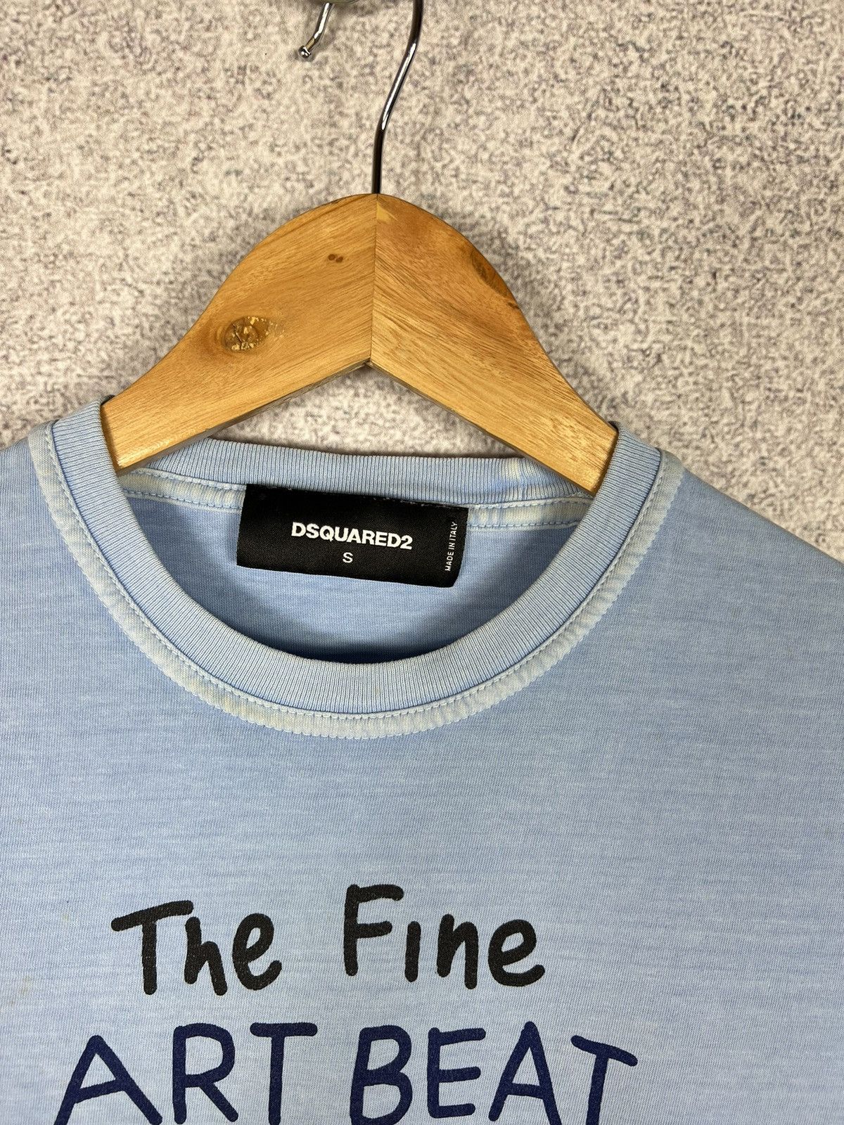 Dsquared2 Dsquared 2 The Fine Art Bean T Shirt Luxury Tee Size US S / EU 44-46 / 1 - 3 Thumbnail