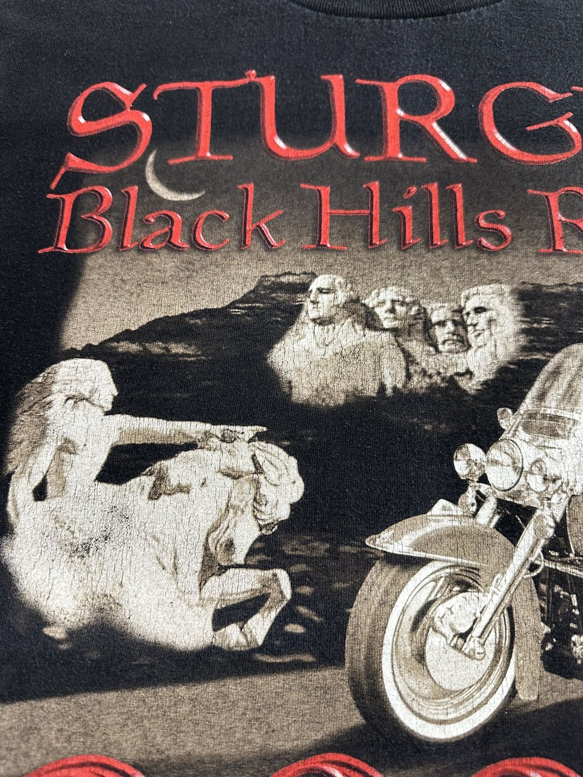 Harley Davidson × Vintage Vintage 2000 Sturgis Black Hills Rally Biker T-Shirt Size US L / EU 52-54 / 3 - 5 Thumbnail