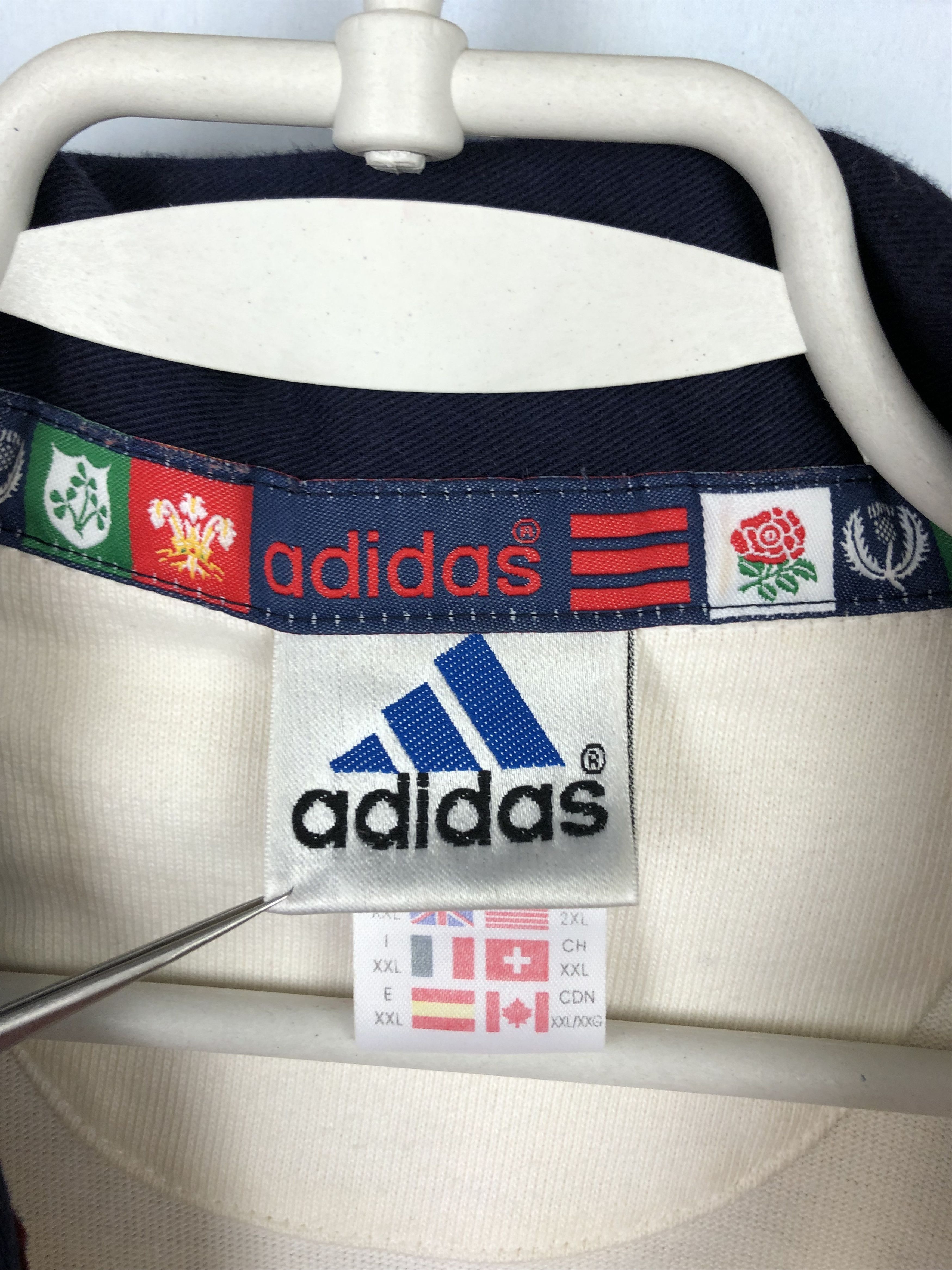 Adidas Vintage Adidas British And Irish Lions Rugby Jersey Shirt Size US XXL / EU 58 / 5 - 5 Thumbnail