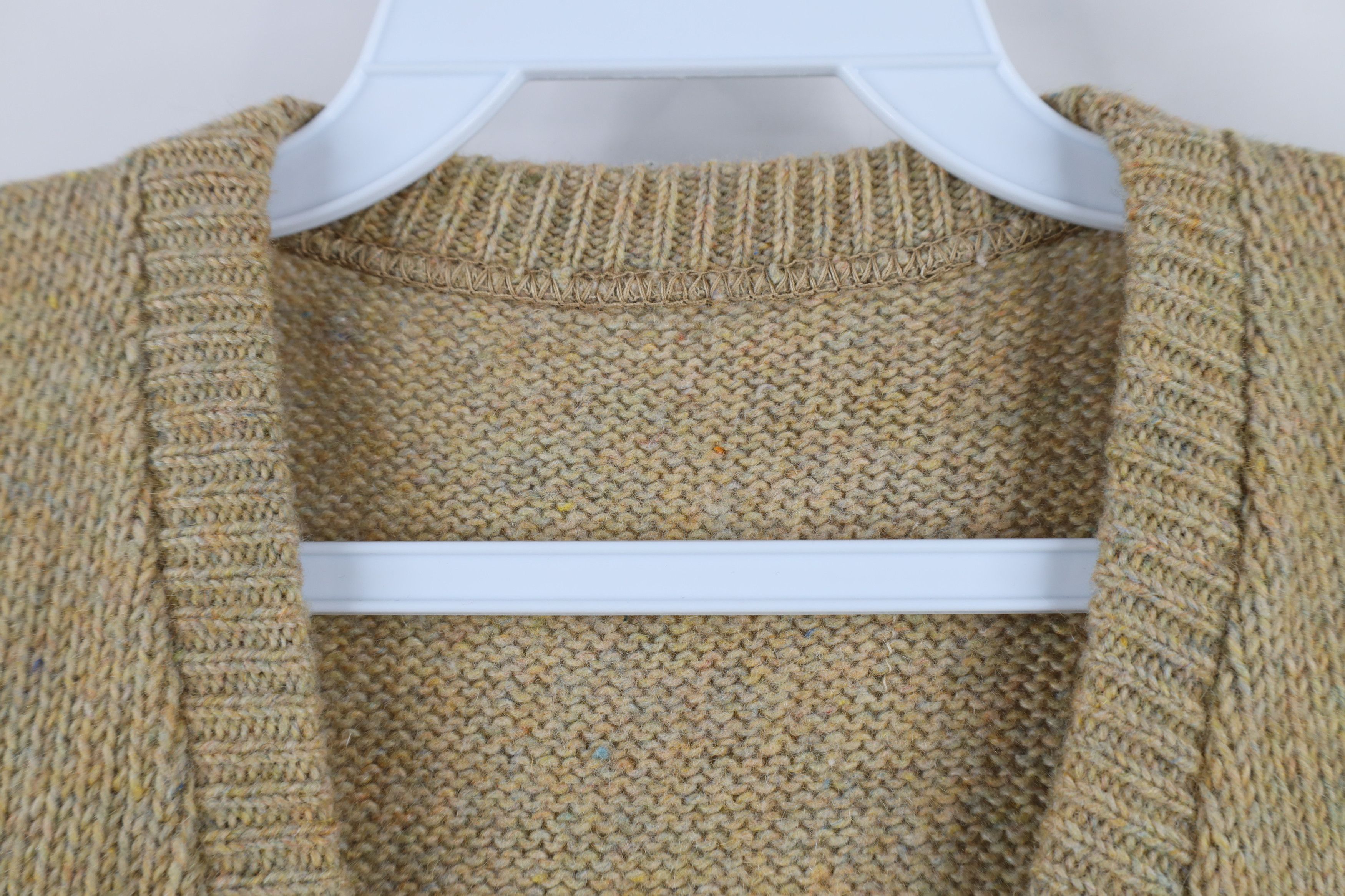 Vintage Vintage 50s 60s Streetwear Rainbow Fleck Knit Sweater Vest Size US XL / EU 56 / 4 - 4 Thumbnail