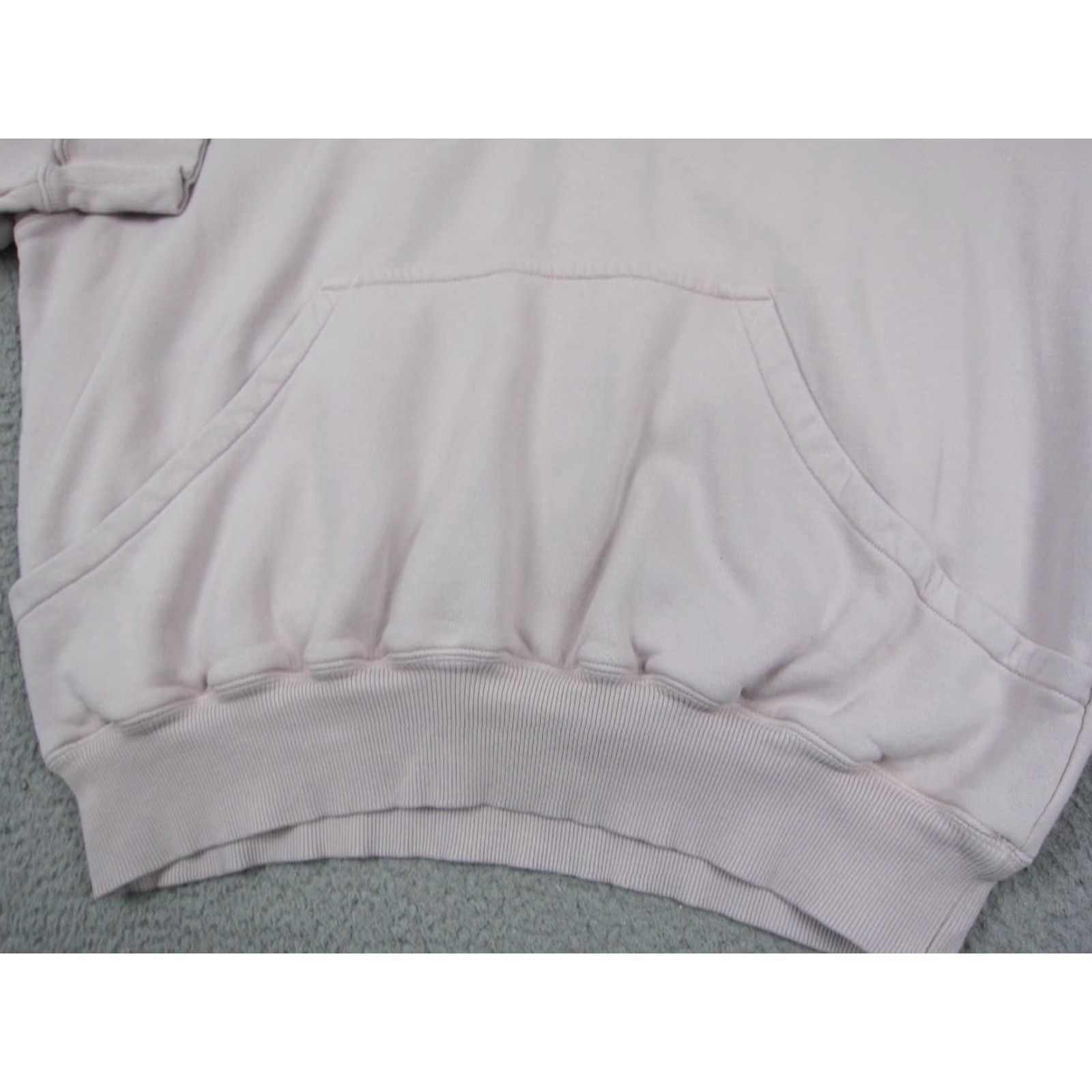 Nike NIKE Hoodie Mens L Pink Mauve Center Swoosh Fleece Sweatshirt Pullover Sportswear 90s Hooded Pockets Size US L / EU 52-54 / 3 - 4 Thumbnail