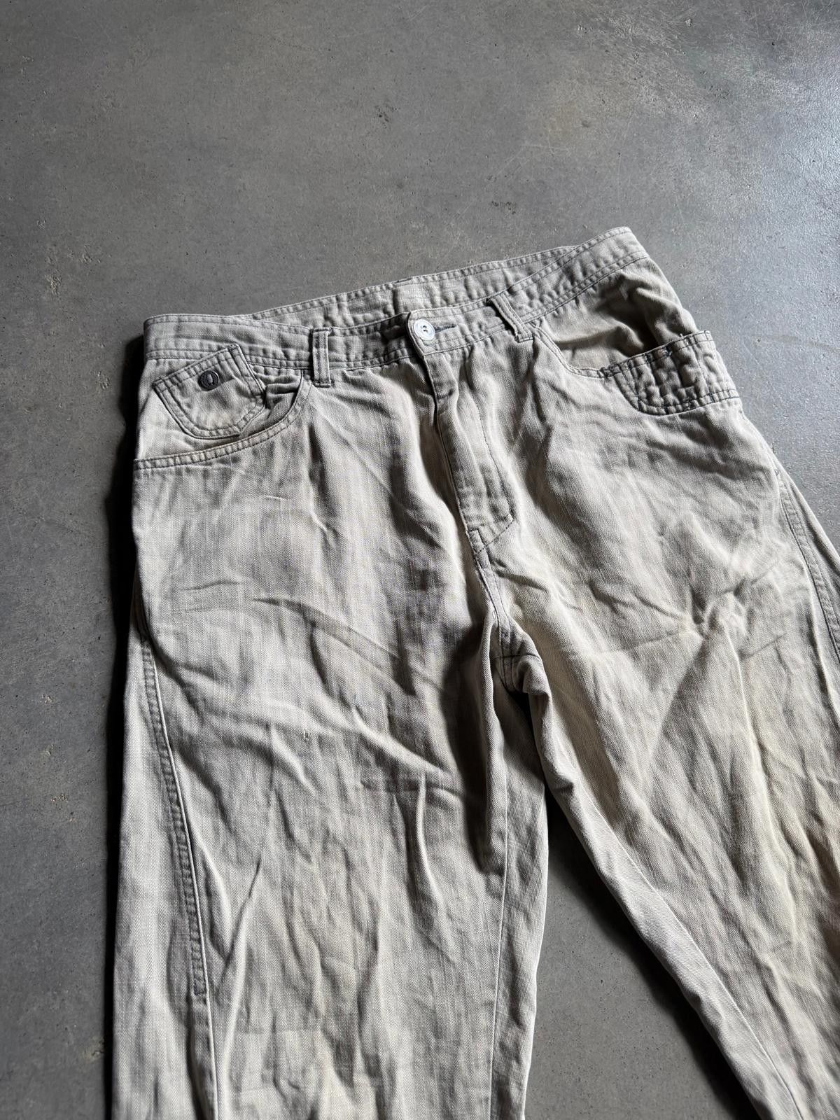 Oakley Y2K Distressed Oakley Darted Trousers Sz 34x30 Size US 34 / EU 50 - 3 Thumbnail