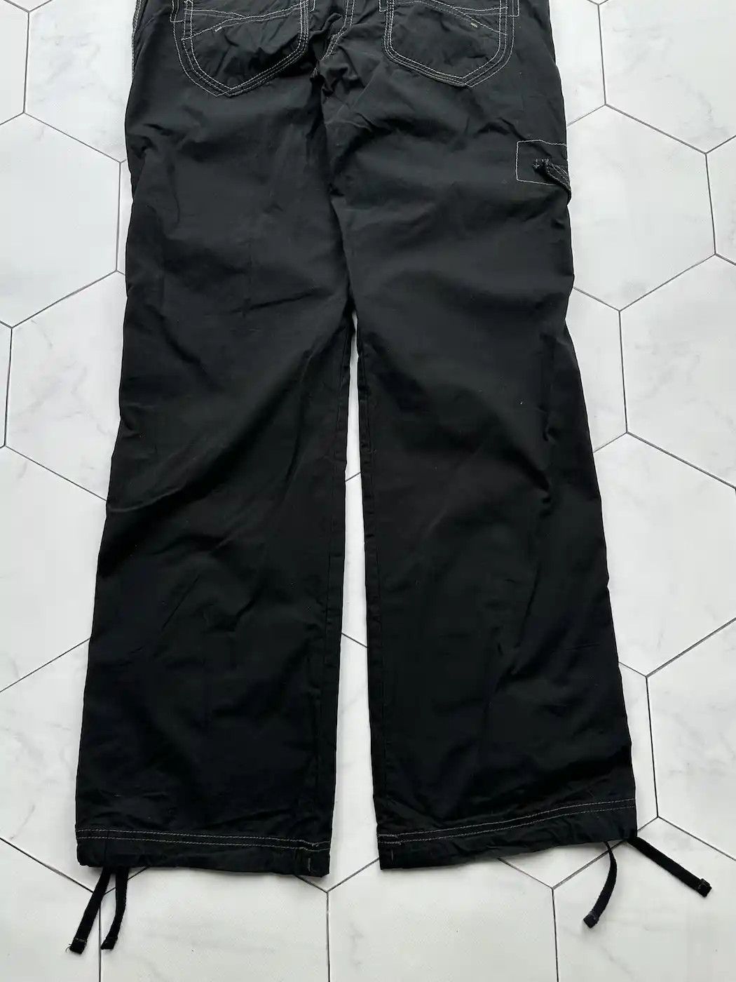 Japanese Brand Vintage Wide Bondage Pants (B487)E2 Size 28" / US 6 / IT 42 - 6 Thumbnail