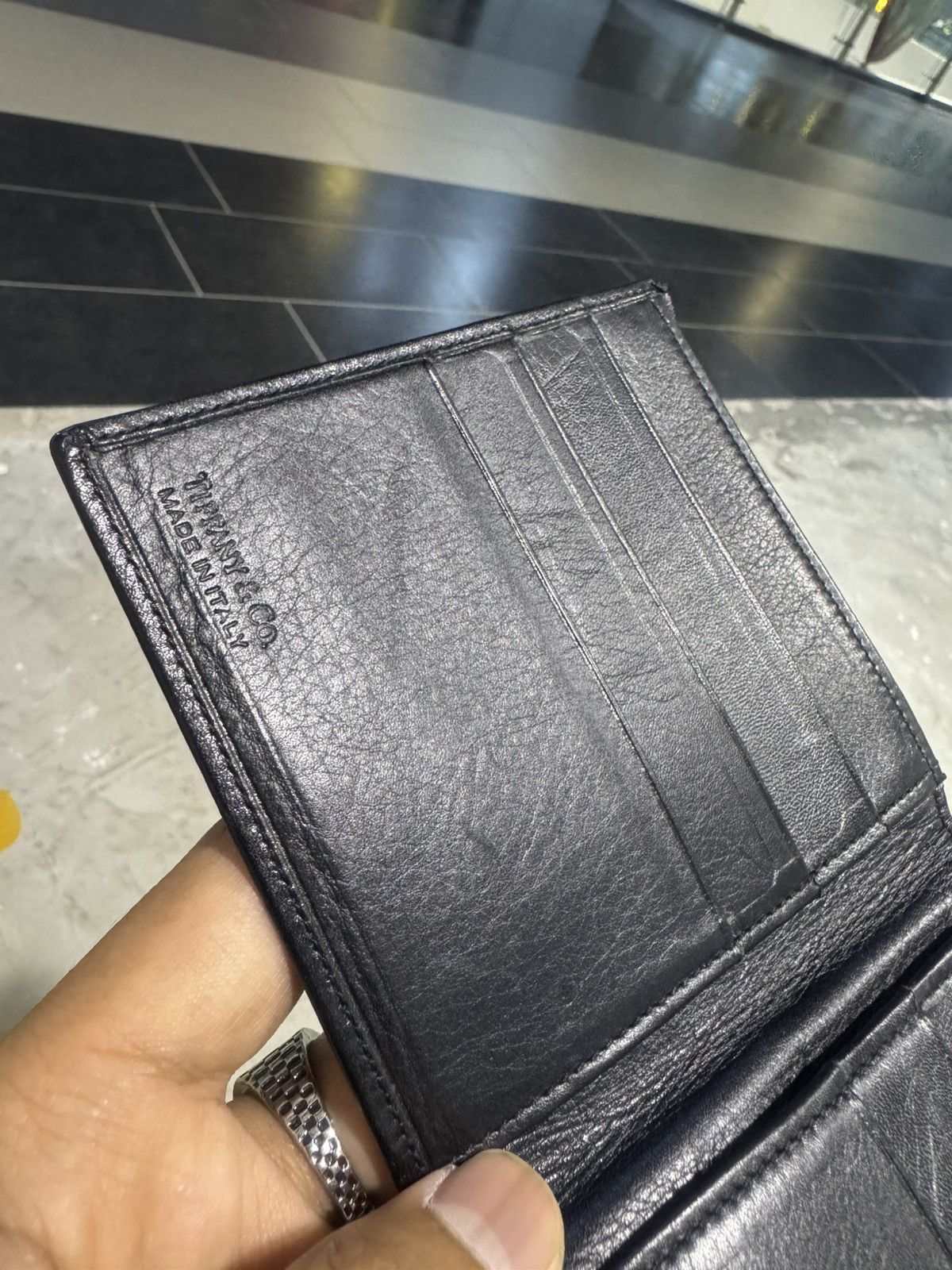 Tiffany & Co. Tiffany & Co Leather Wallet Made in Italy Size ONE SIZE - 2 Thumbnail