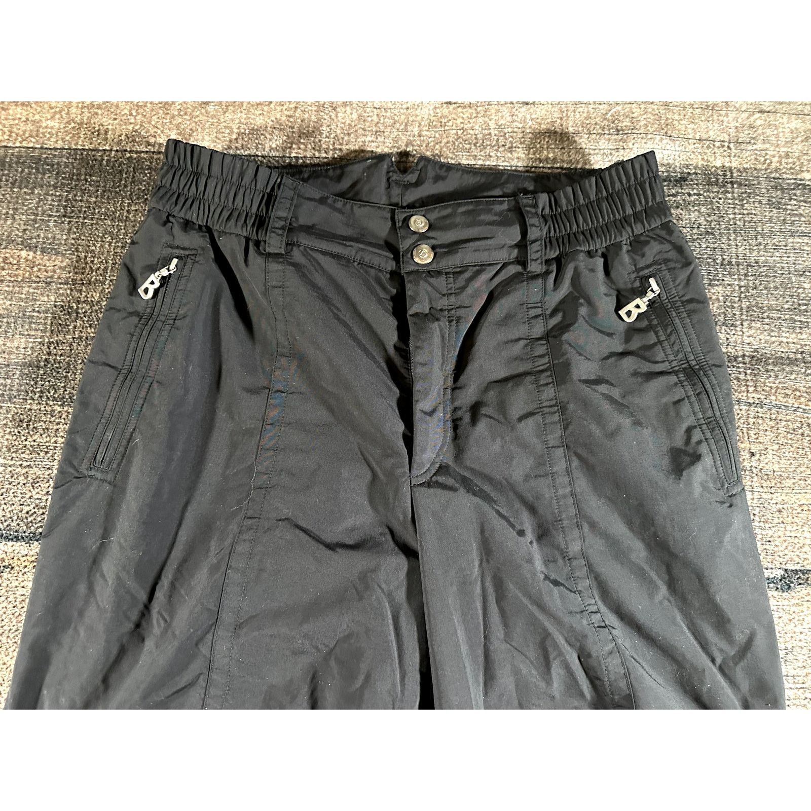 Bogner Bogner Sports Mens Insulated Ski / Snow Black Pants size 36 Size US 36 / EU 52 - 2 Thumbnail