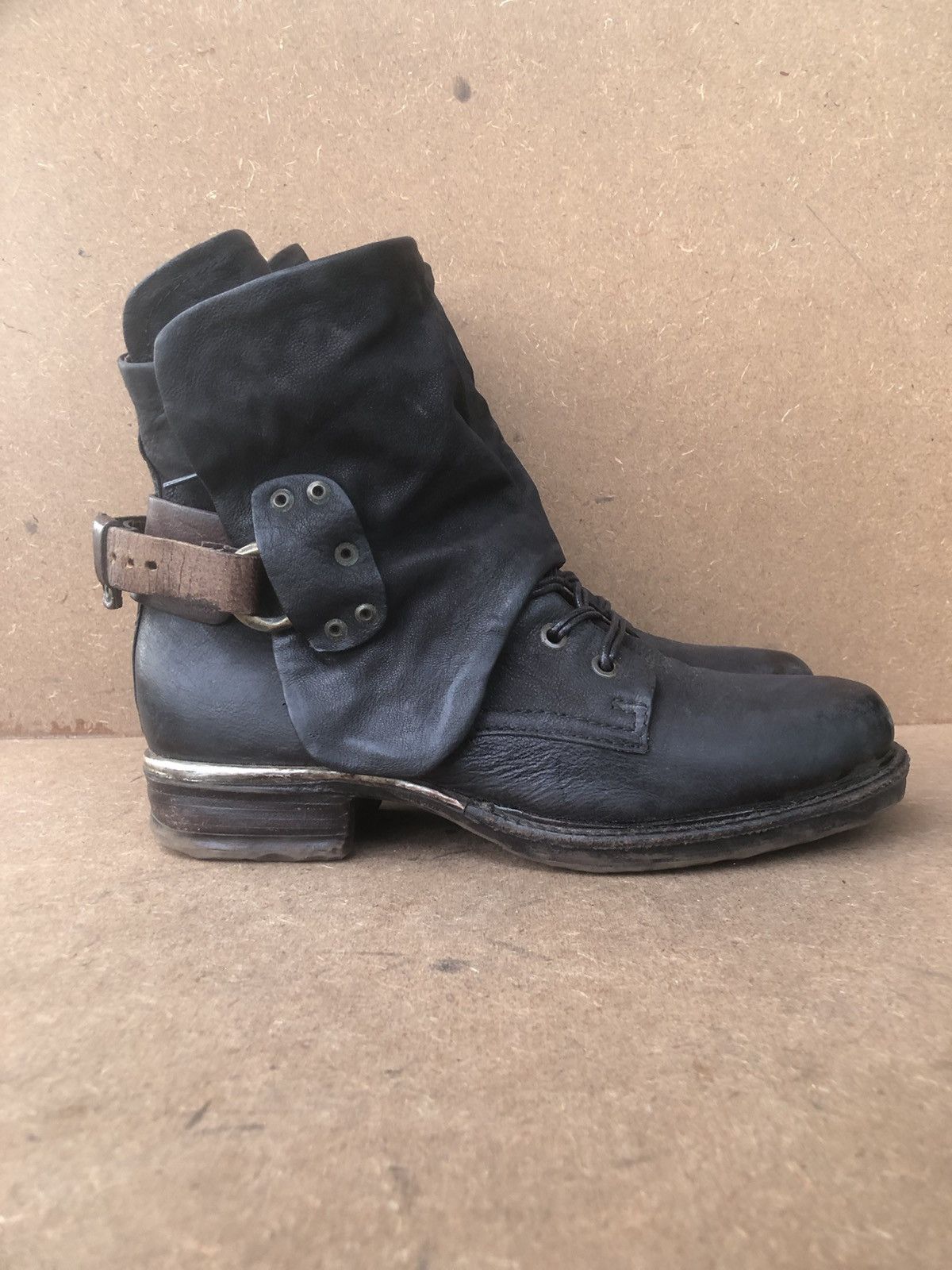 A.S.98 A.S 98 Black Calfskin Leather Women’s Boots Size 39 Size US 8.5 / IT 38.5 - 1 Thumbnail