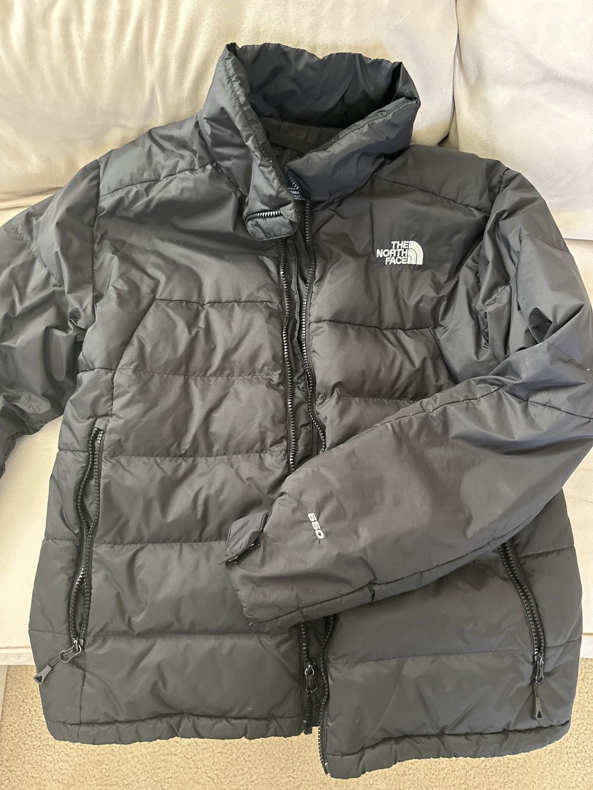 The north face hot sale 550 puffer jacket