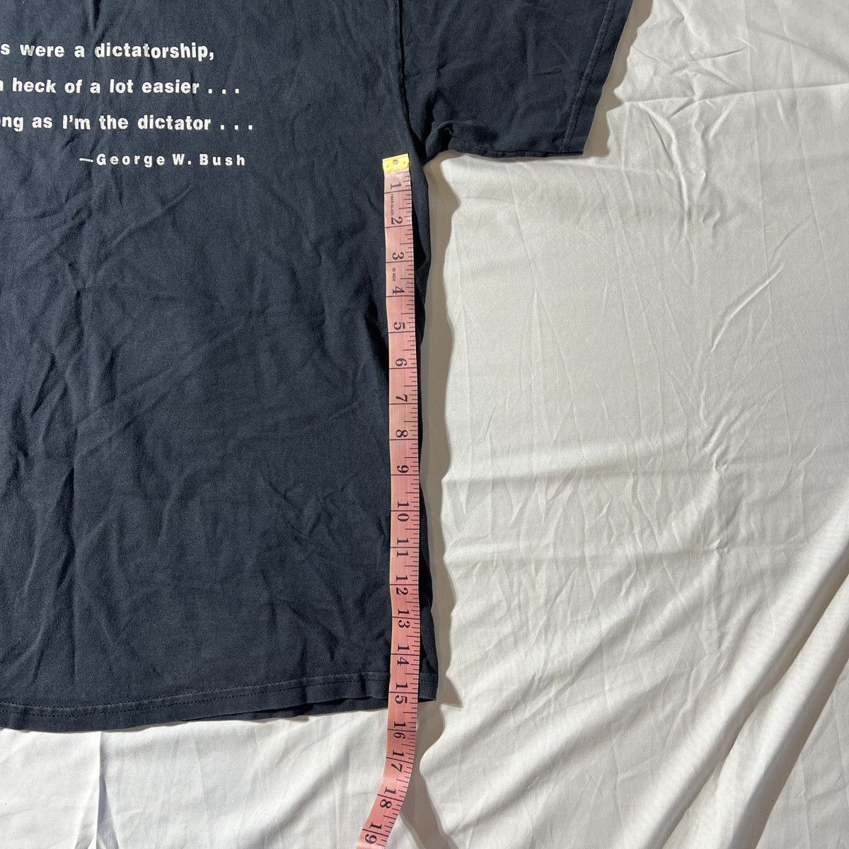 Hanes George W Bush Graphic T-Shirt Size US M / EU 48-50 / 2 - 3 Thumbnail