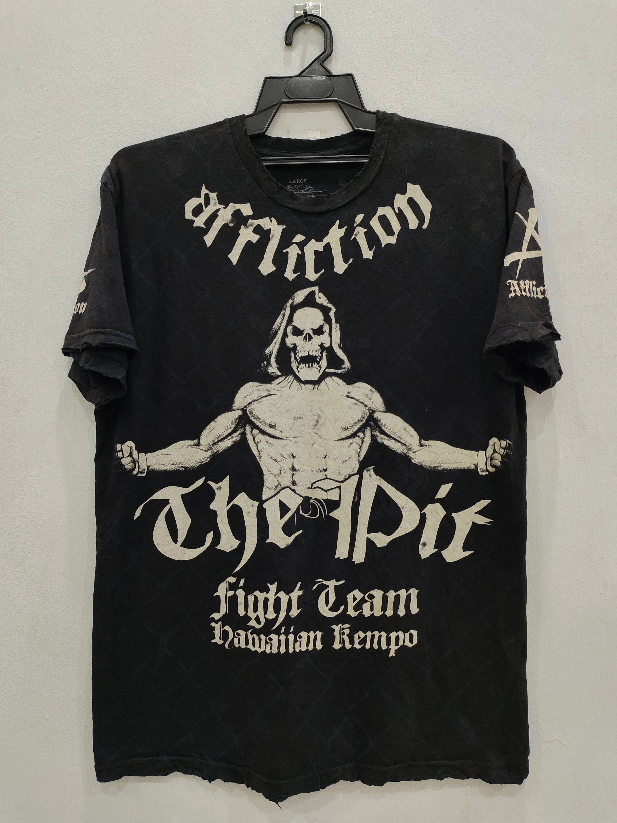 Affliction × Designer Affliction The Ipit Fight Team Rare Design Tee Size US L / EU 52-54 / 3 - 1 Thumbnail
