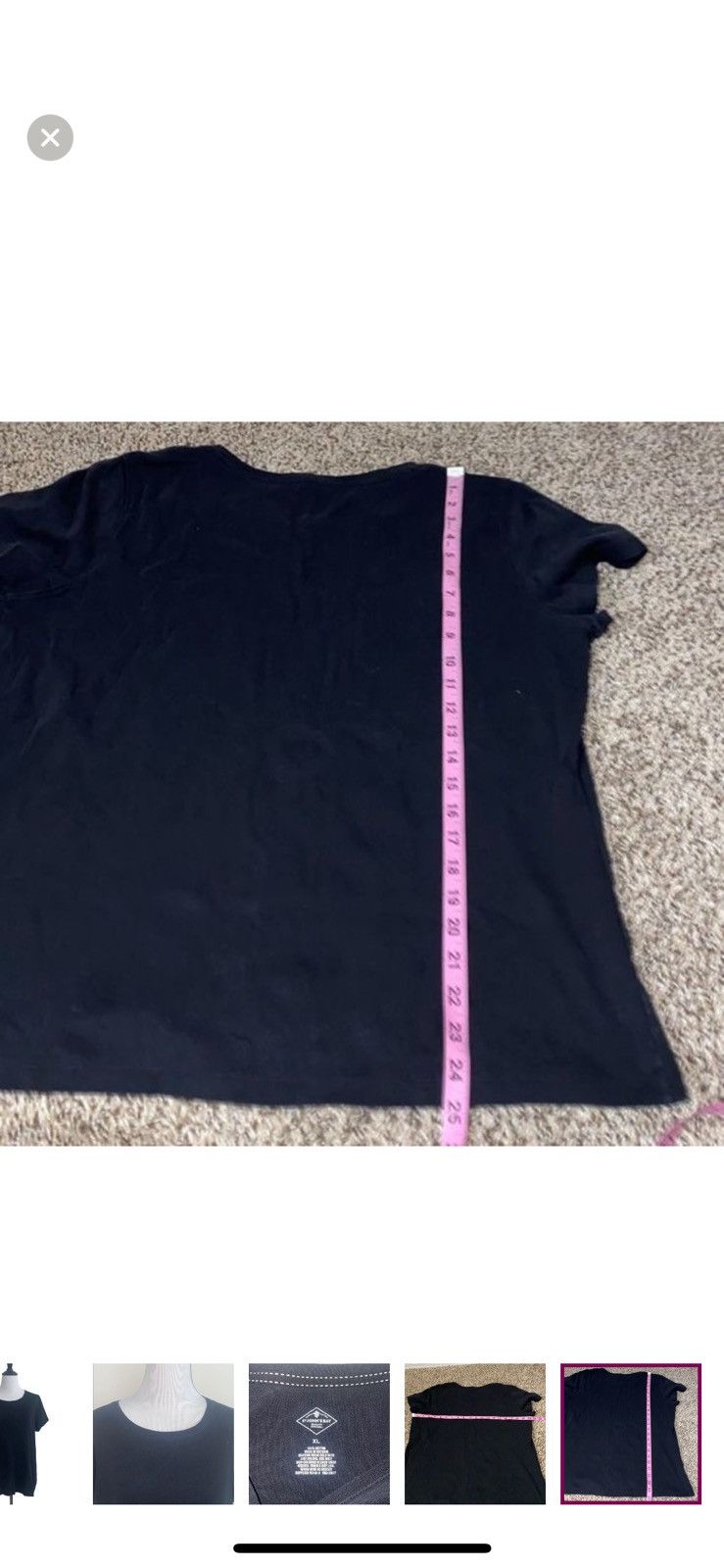 St. Johns Bay St. John’s bay xl black crewneck tee Size XL / US 12-14 / IT 48-50 - 4 Thumbnail