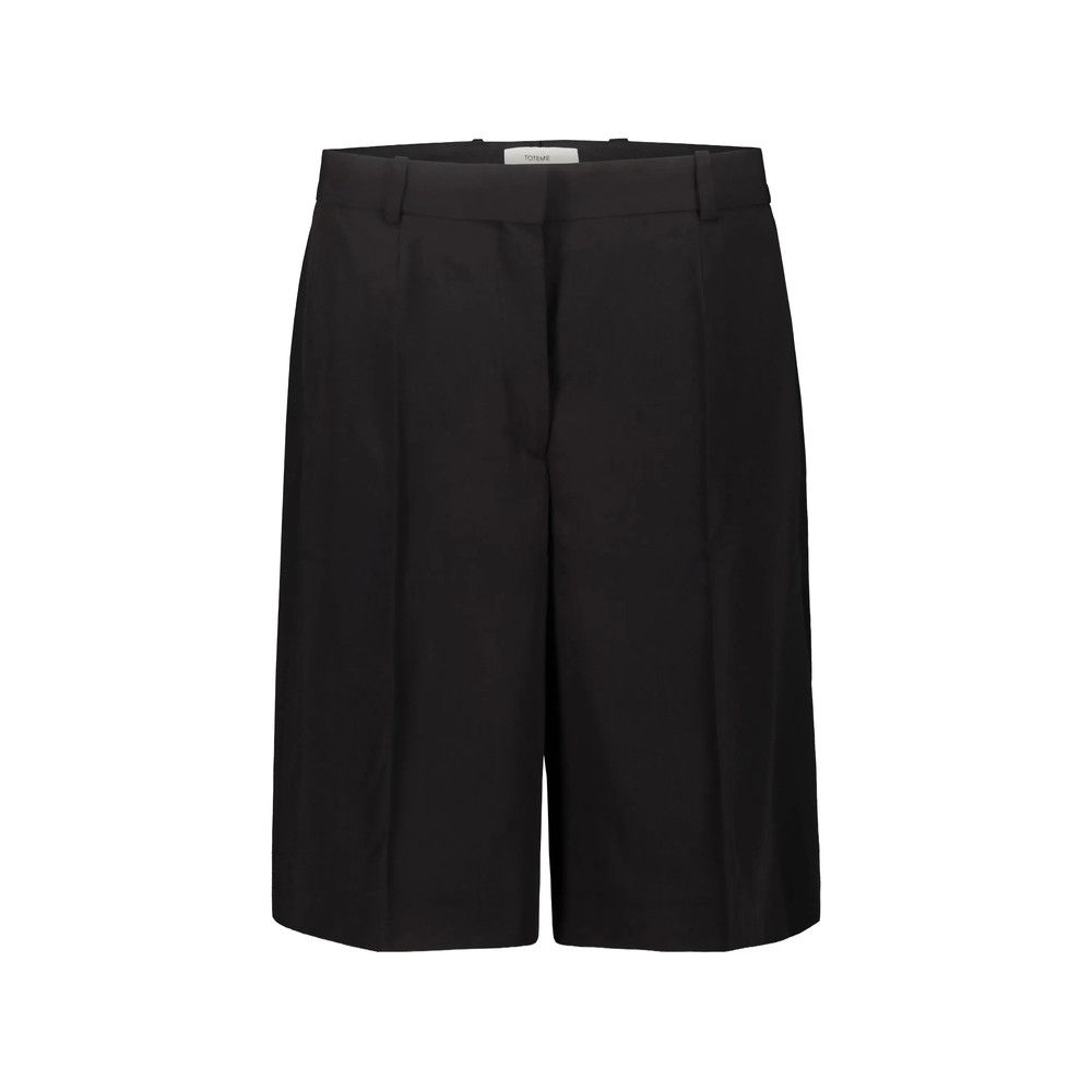 Toteme Toteme BLACK Shorts - Knee-Length Shorts Size 25" / US 0 / IT 36 - 1 Thumbnail