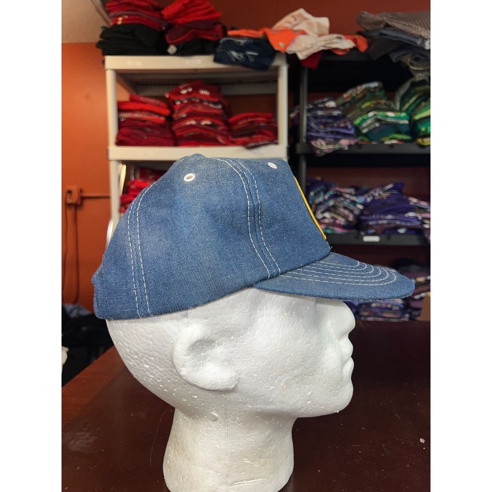 Vintage Vintage Westlake Village Hat Chamber Commerce Denim Cap VTG Size ONE SIZE - 6 Thumbnail