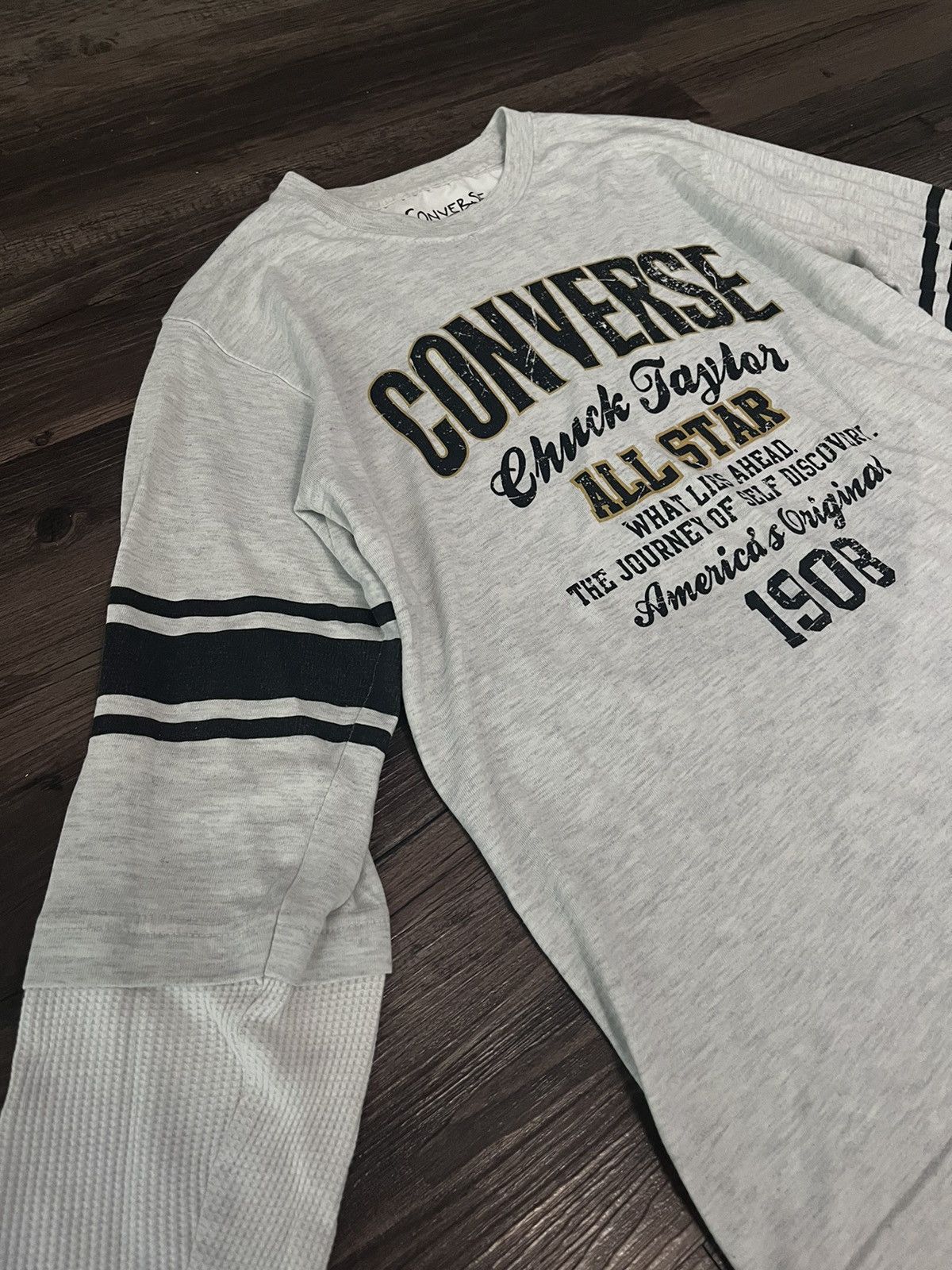 Converse × Vintage Vintage Converse Long Sleeve Thermal Size US M / EU 48-50 / 2 - 3 Thumbnail
