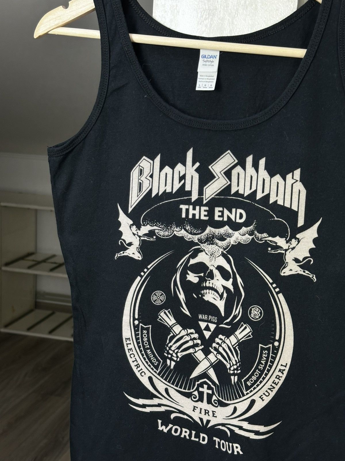 Band Tees Vintage Black Sabbath Sleeveless Top Skulls Size US S / EU 44-46 / 1 - 2 Thumbnail