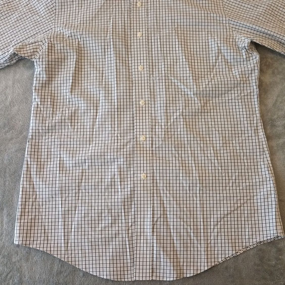Brooks Brothers Brooks Brothers Shirt Mens Size 16 Gray Plaid Regent Long Sleeve Button Down Shirt Mens Regular Cotton Dress Shirt Women None Size US L / EU 52-54 / 3 - 5 Thumbnail