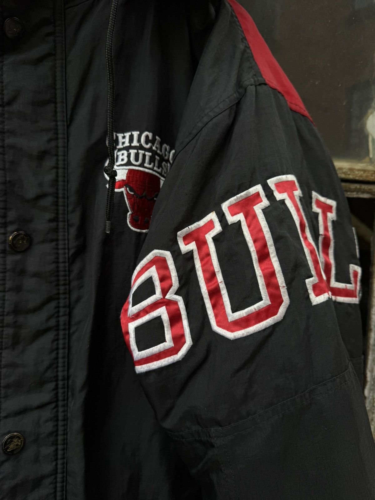Starter 90’s Starter Chocago Bull Jacket nba usa streetwear vintage Size US XL / EU 56 / 4 - 9 Thumbnail