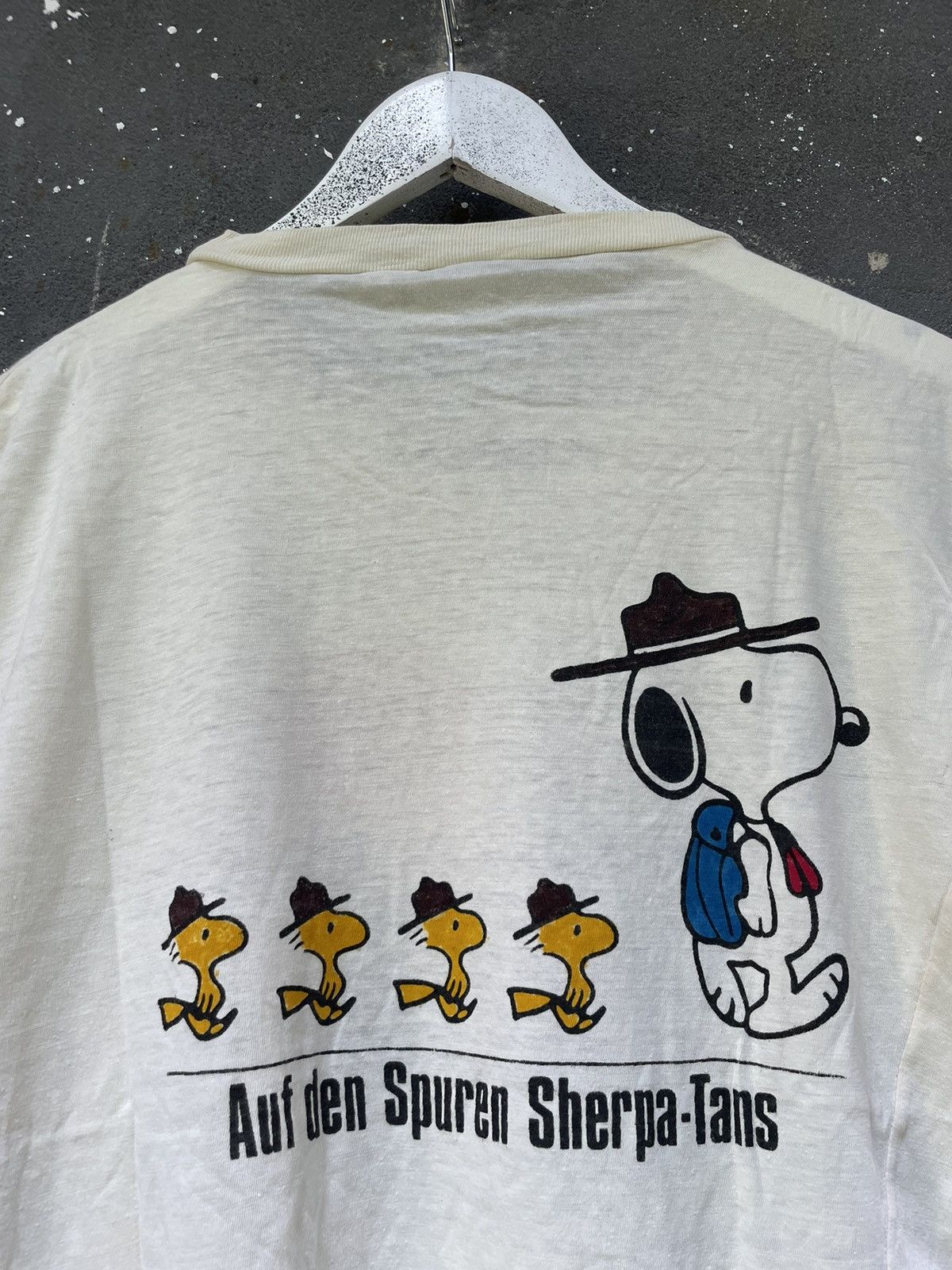Peanuts 💥RARE💥 Vintage Peanuts 80’s Snoopy T-Shirt Short Sleeve Size US S / EU 44-46 / 1 - 5 Thumbnail