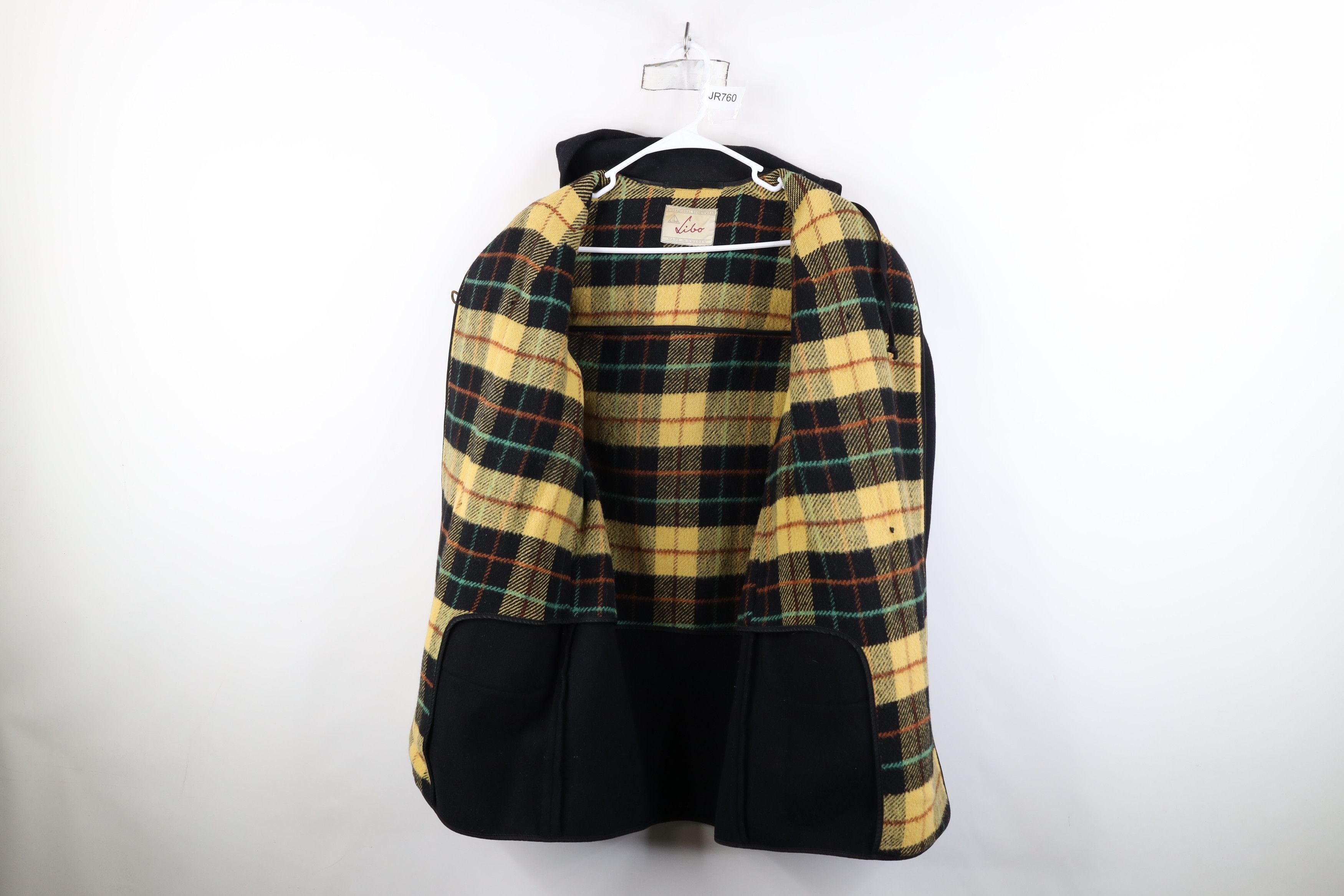 Vintage Vintage 50s 60s Wool Hooded Toggle Button Parka Jacket Size M / US 6-8 / IT 42-44 - 11 Thumbnail
