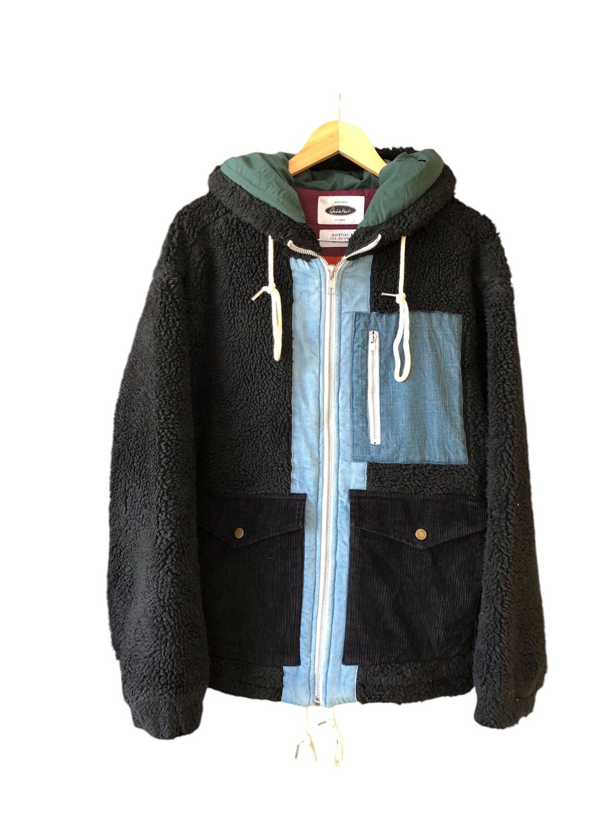 Seditionaries Korean Brands❗️Queitist Fleece Patchwork Like Undercover Size US XL / EU 56 / 4 - 2 Thumbnail