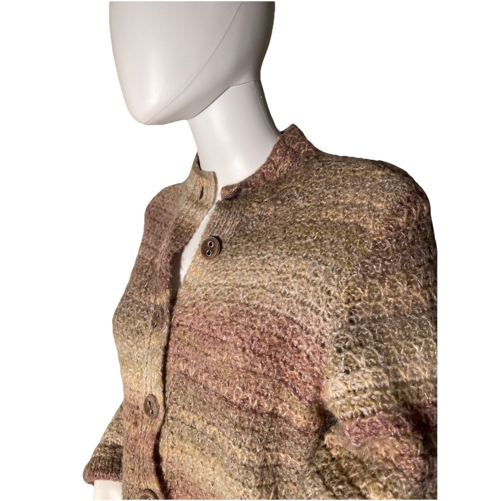 J. Jill J Jill Small Sweater Long Cardigan Alpaca/ Wool Textured- M Size M / US 6-8 / IT 42-44 - 2 Thumbnail