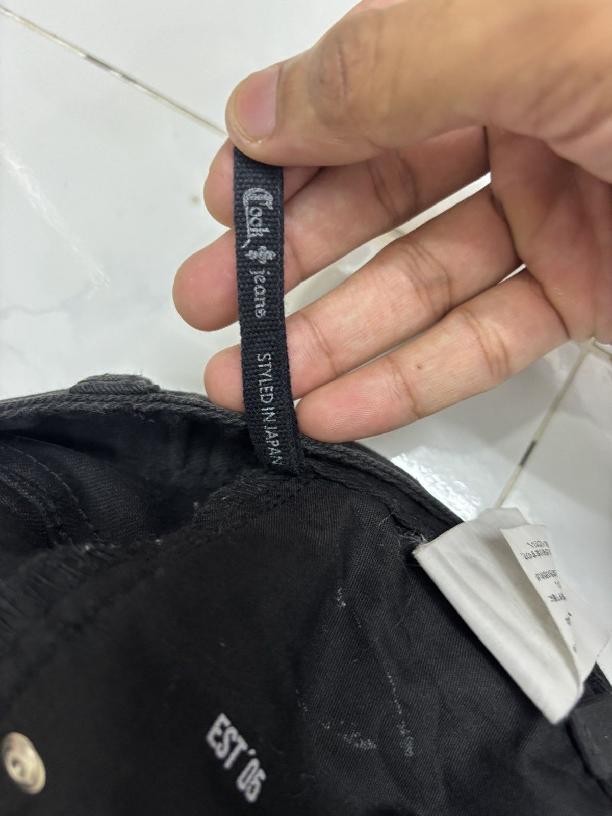Cook Jeans Cook Jeans 🇯🇵 Distressed Slim Fit Jeans Size US 30 / EU 46 - 9 Thumbnail
