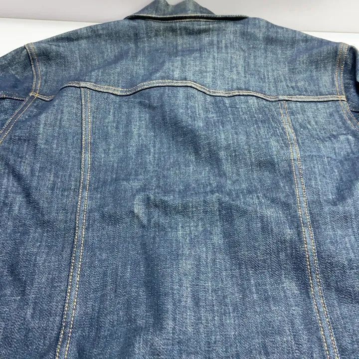 Dior Dior Dior Simple Print Denim Jacket 0079-2507 Size US L / EU 52-54 / 3 - 4 Thumbnail