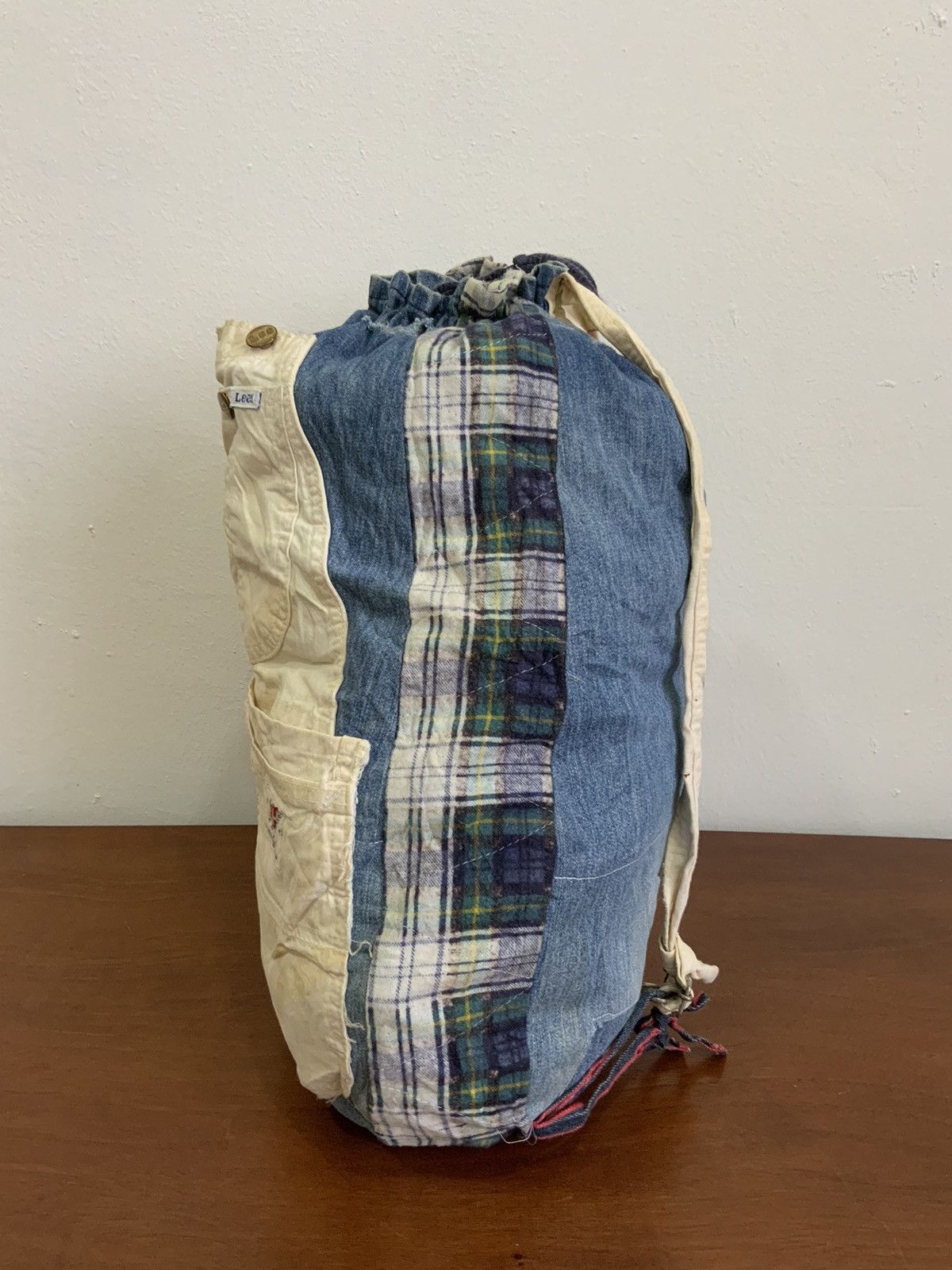 Lee Vintage Lee Patchwork Distressed Fade Backpack Size ONE SIZE - 3 Thumbnail