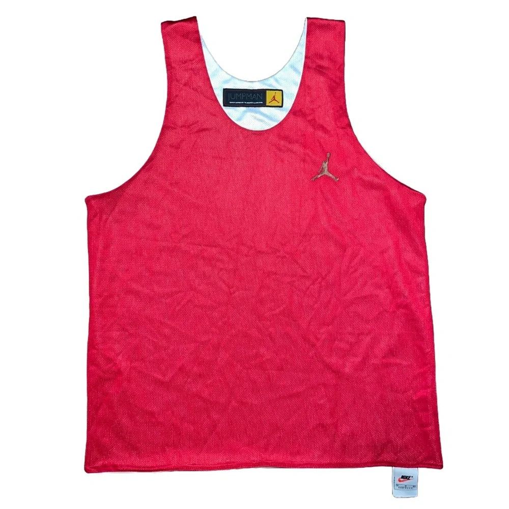 Jordan Brand Vintage 90s Jordan Jumpman Reversible Basketball Jersey Size US M / EU 48-50 / 2 - 1 Thumbnail