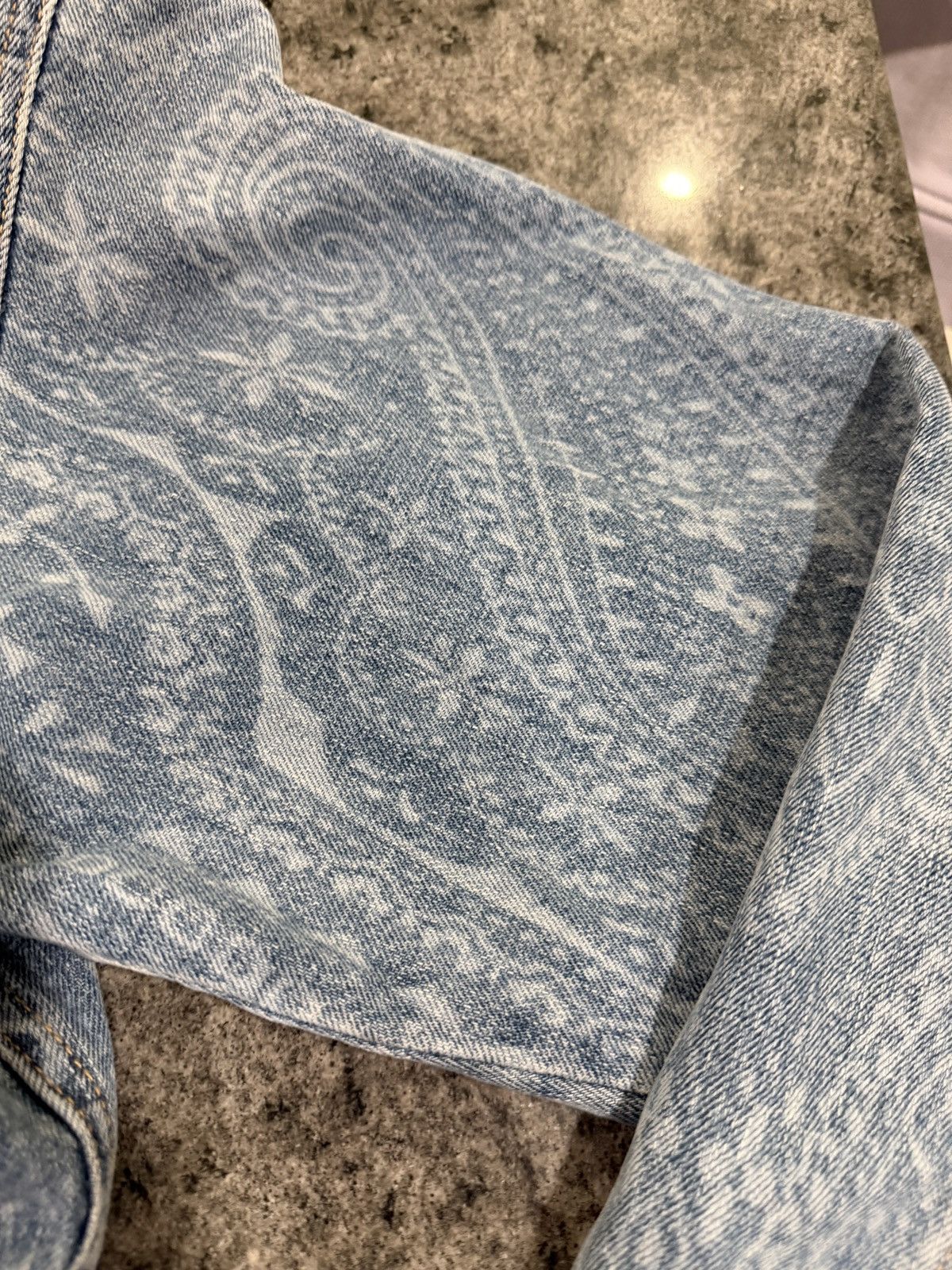 Kith Kith Paisley Denim Jacket Size US M / EU 48-50 / 2 - 5 Thumbnail