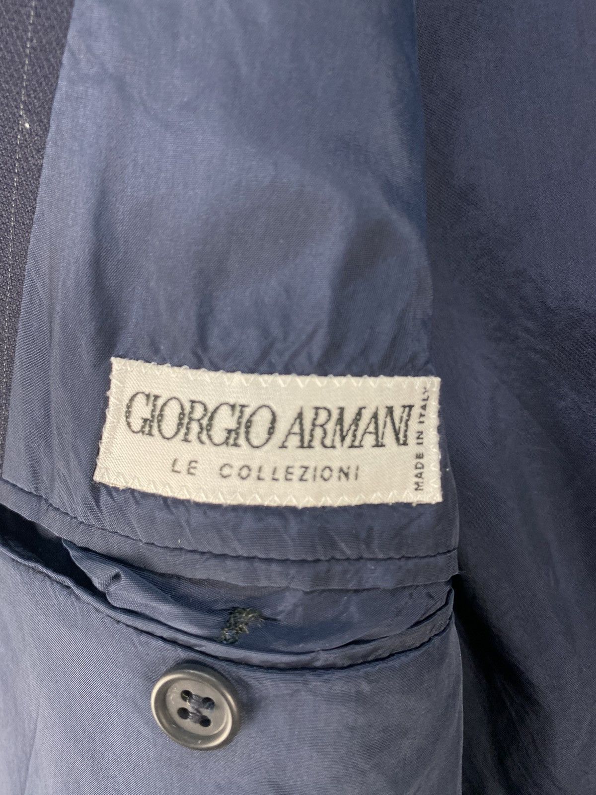 Giorgio Armani Vintage Giorgio Armani Doublebreast Blazer Size 52R - 7 Thumbnail