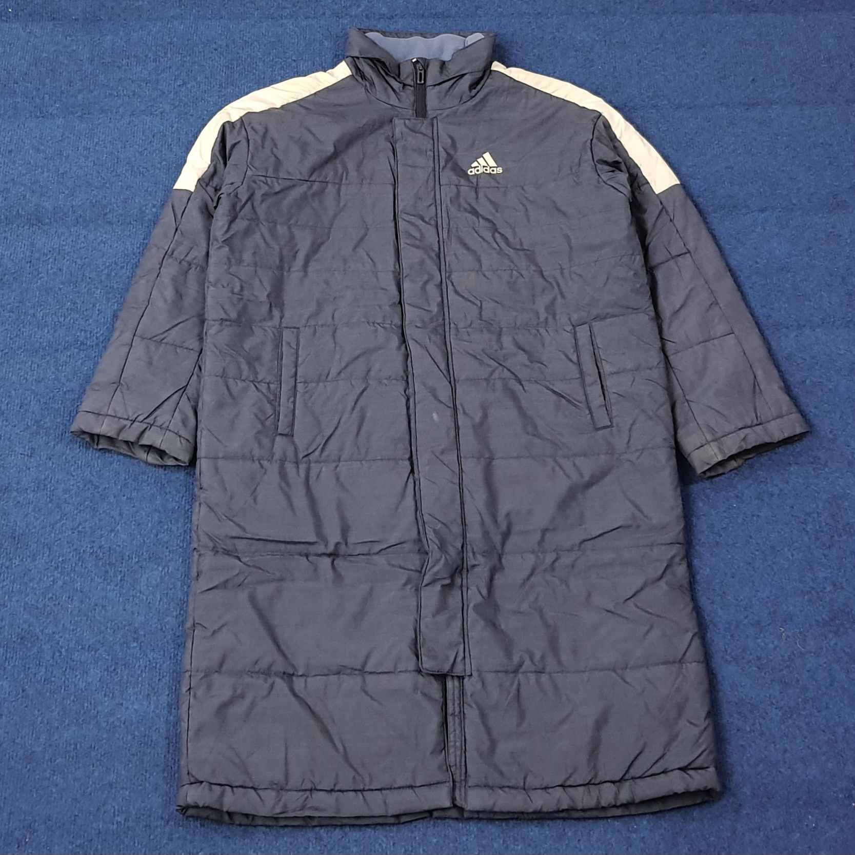 Adidas Vintage Adidas Sports Trench Jacket C261N25 Size US S / EU 44-46 / 1 - 3 Thumbnail