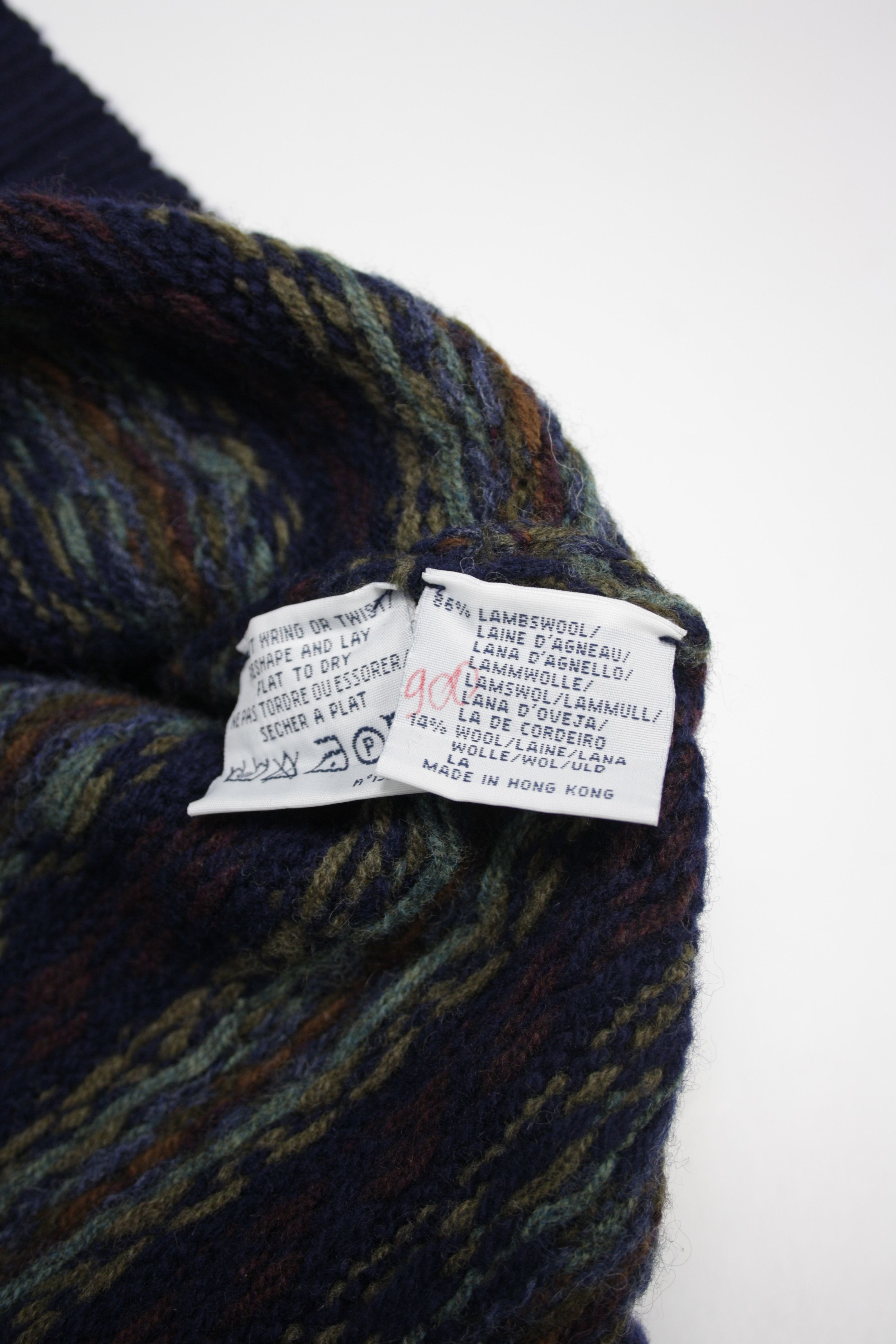 Polo Ralph Lauren × Vintage POLO 90s Vintage Fair Isle Lambswool Knitted Sweater Size US XL / EU 56 / 4 - 7 Thumbnail