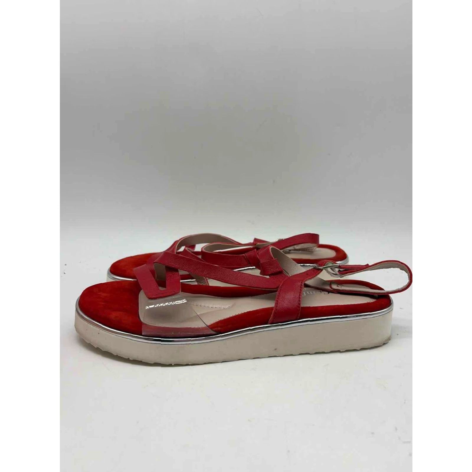 Bell Bella Comforto Sandals Sling Back Red 39 Size US 9 / IT 39 - 2 Thumbnail