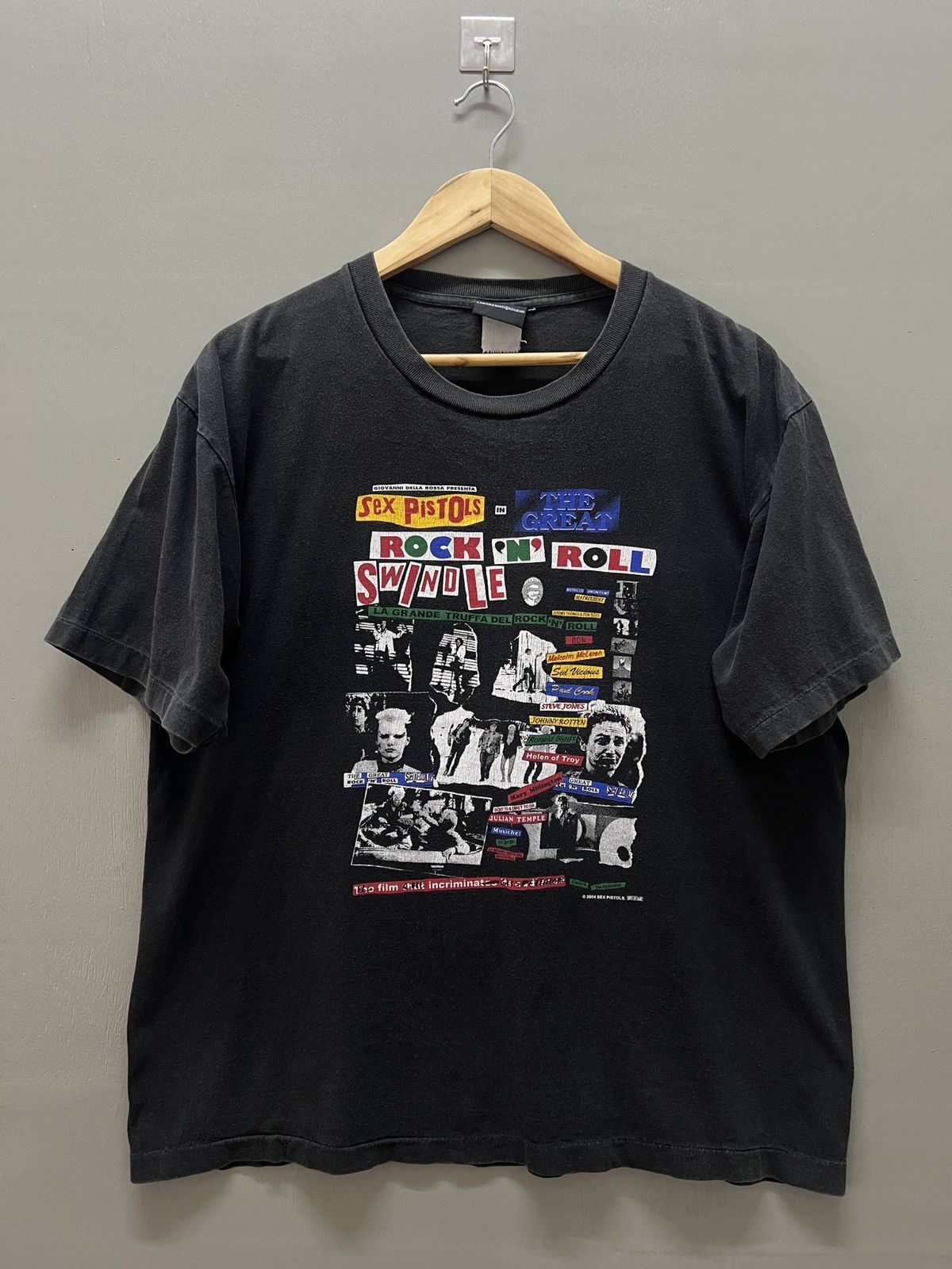 Band Tees Vintage Sex Pistols Film Band Tee Malcolm Mclaren Size US L / EU 52-54 / 3 - 1 Thumbnail