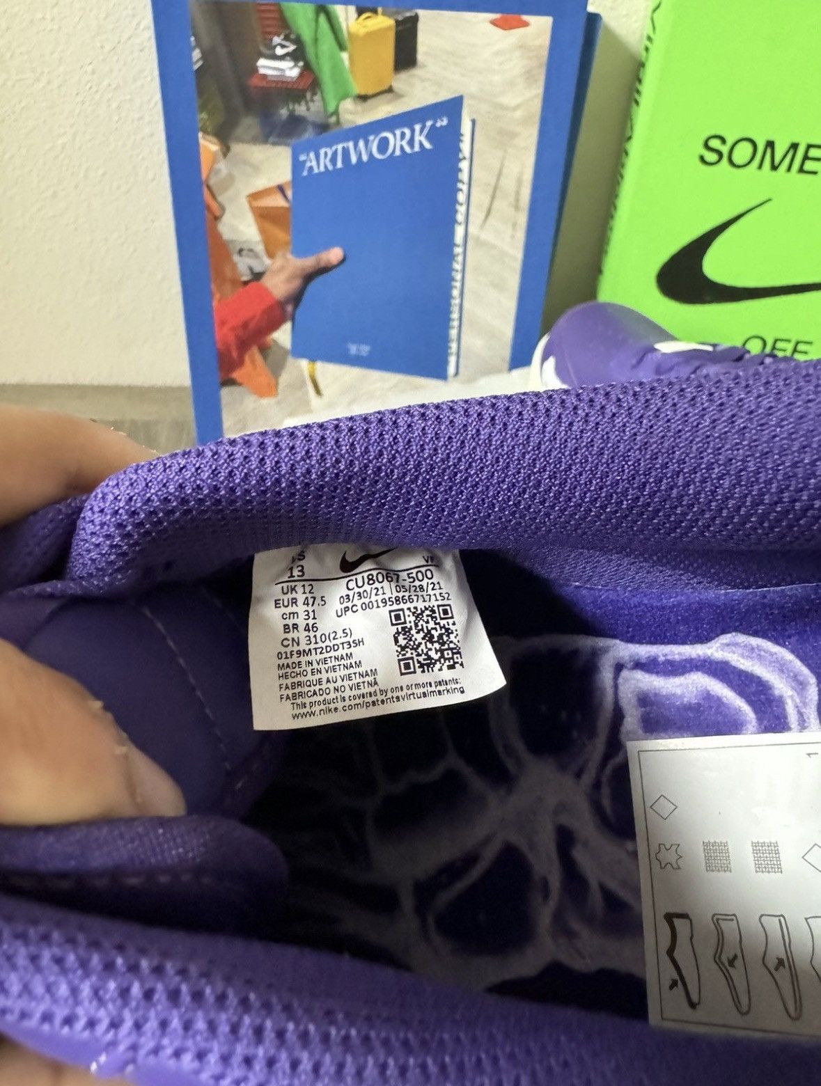 Nike Nike AF1 Low Skeleton Halloween 21’ Size US 13 / EU 46 - 6 Thumbnail