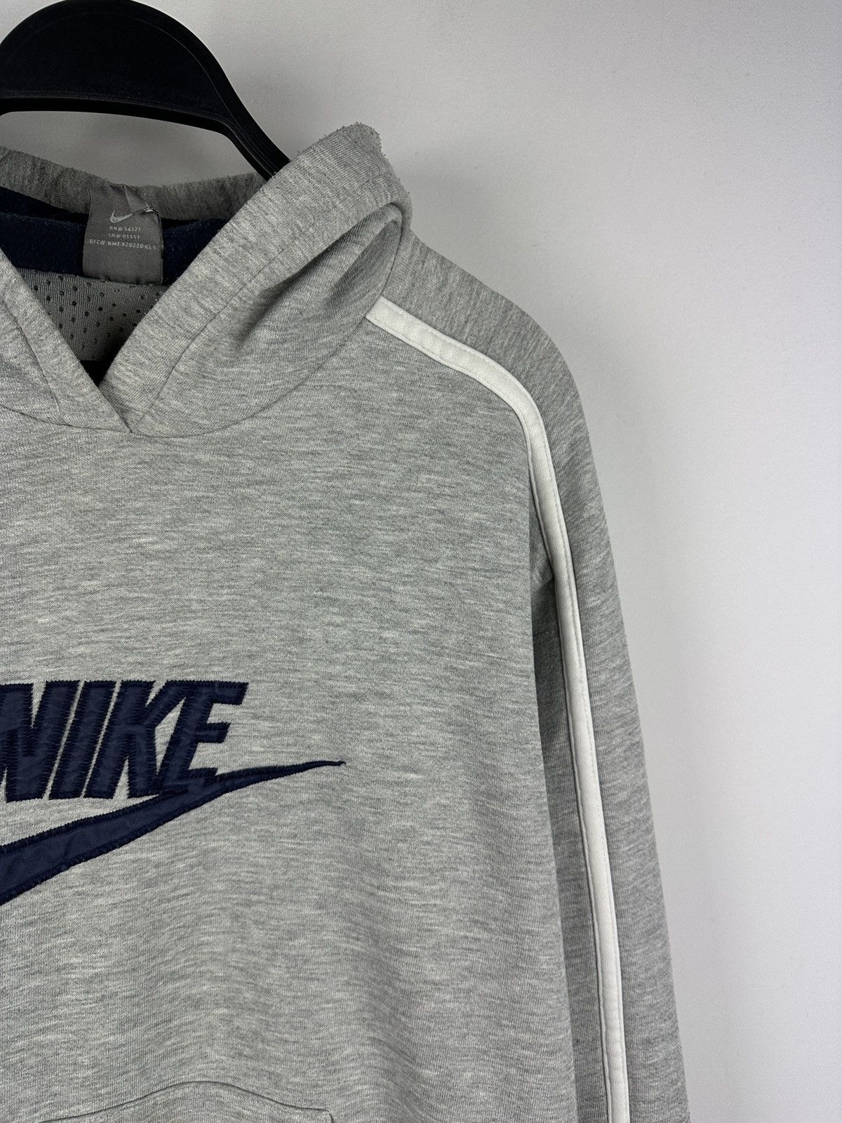 Nike × Vintage Vintage Y2K Nike Big Logo Hoodie Size US XS / EU 42 / 0 - 3 Thumbnail