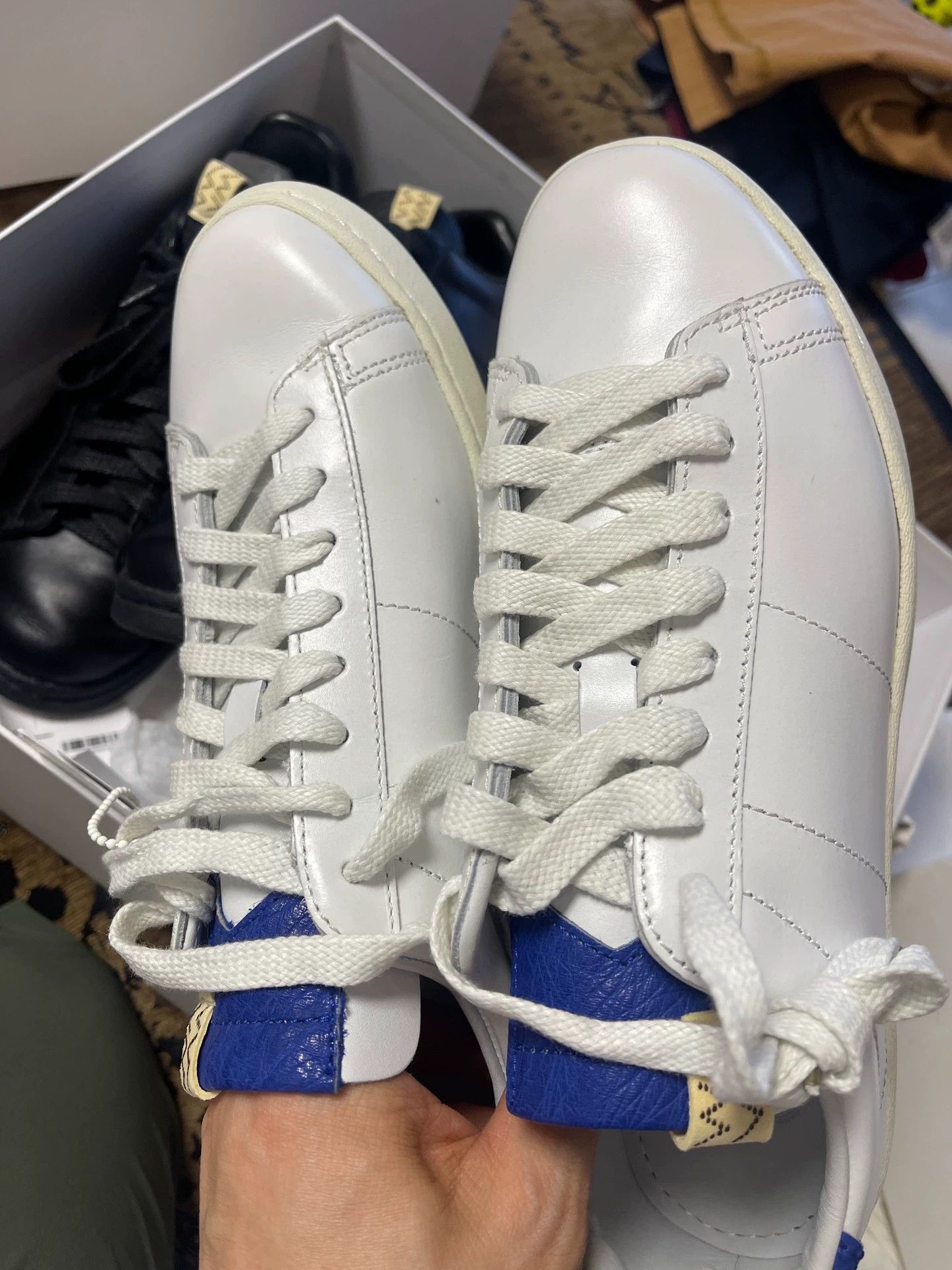 Visvim VISVIM CORDA LO-FOLK 25SS US9 White/Black Worn 1x Size US 9 / EU 42 - 7 Thumbnail