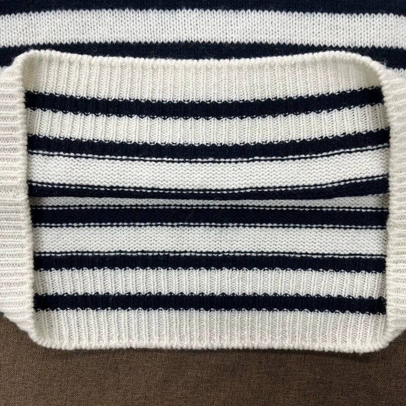 Dior Dior New white lucky star knitted short sleeves Size XS / US 0-2 / IT 36-38 - 5 Thumbnail