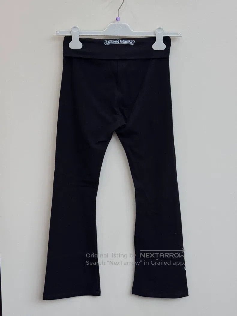 Chrome Hearts CHROME HEARTS Size S Black high-waist yoga pants and casual Size US 30 / EU 46 - 1 Thumbnail