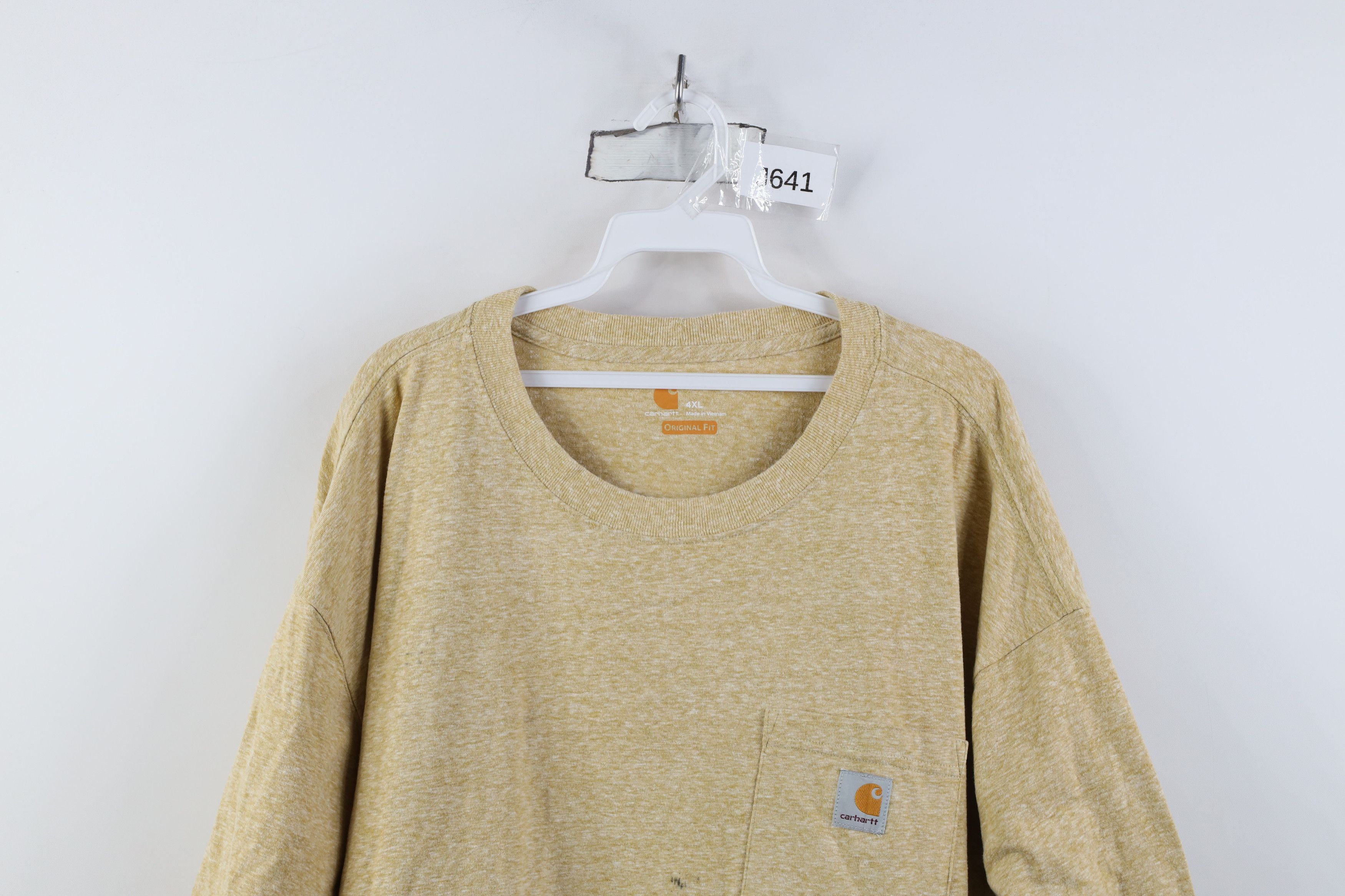 Carhartt Y2K Carhartt Spell Out Pocket Short Sleeve T-Shirt Cotton Size US XXL / EU 58 / 5 - 2 Thumbnail