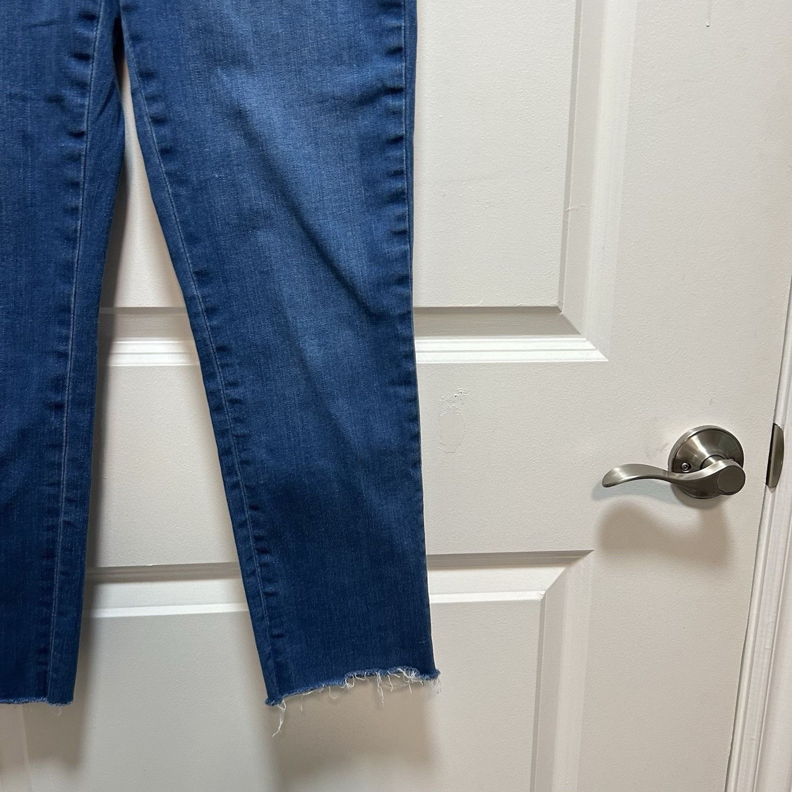 Frank & Eileen Frank & Eileen Wicklow Performance Cropped Blue Denim Jeans Size 25" / US 0 / IT 36 - 3 Thumbnail
